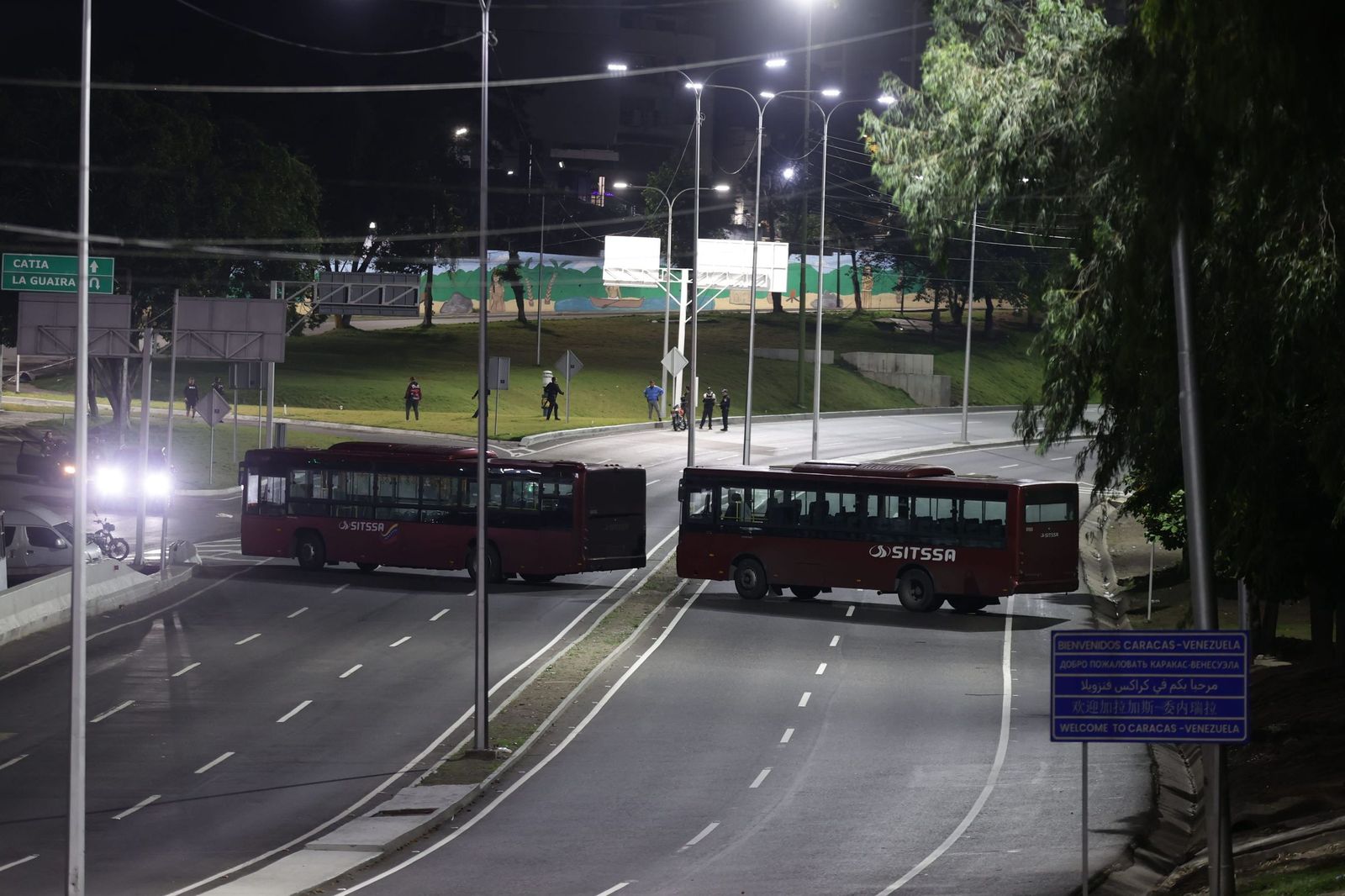 Las imágenes del ataque de los EEUU a Venezuela