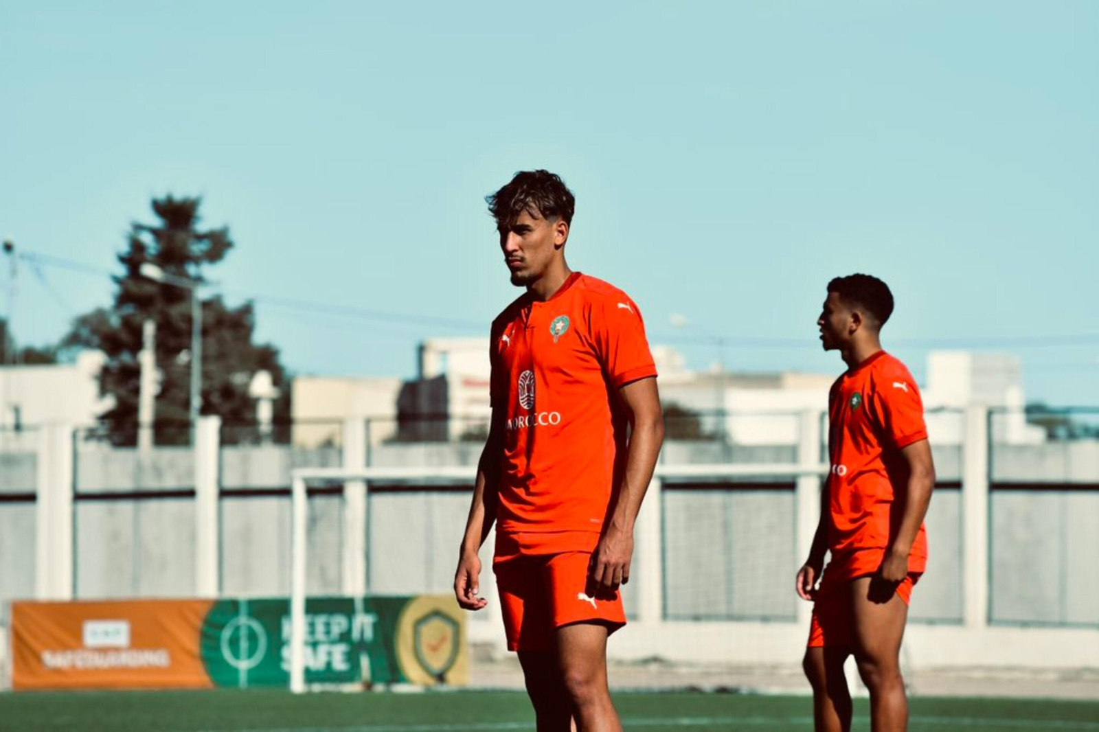 Rachad en una imagen con Marruecos