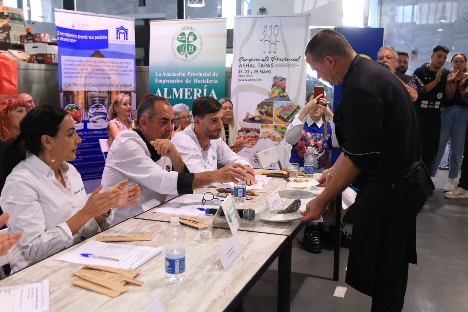 Imágenes de las mejores elaboraciones del Campeonato de Tapas de Almería