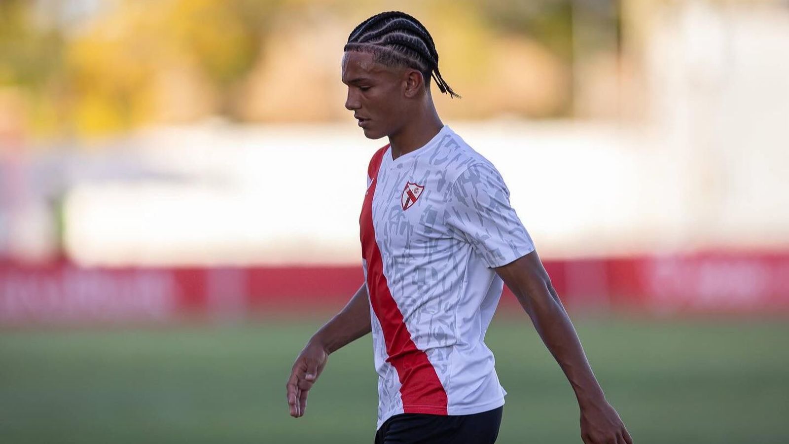 Leandro Antonetti durante un encuentro con el Sevilla Atlético.