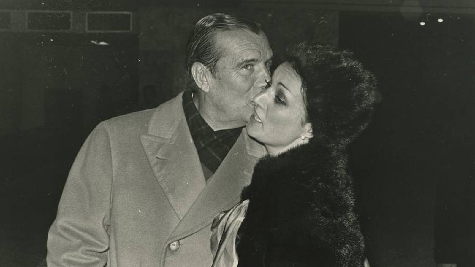 Nati Mistral con su marido, Joaquín Vila Puig.