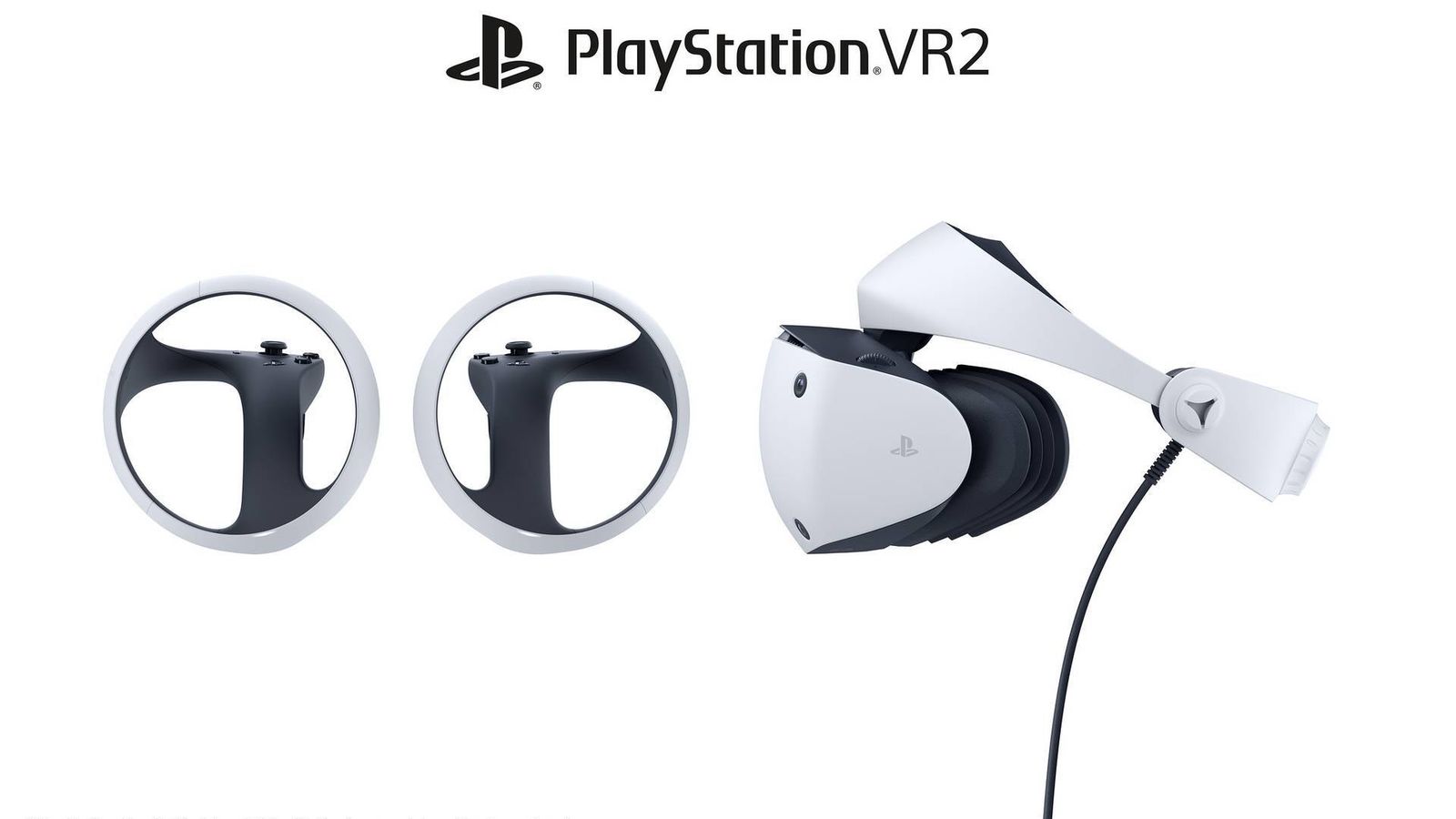 Imagen del nuevo casco de PlayStation VR2.