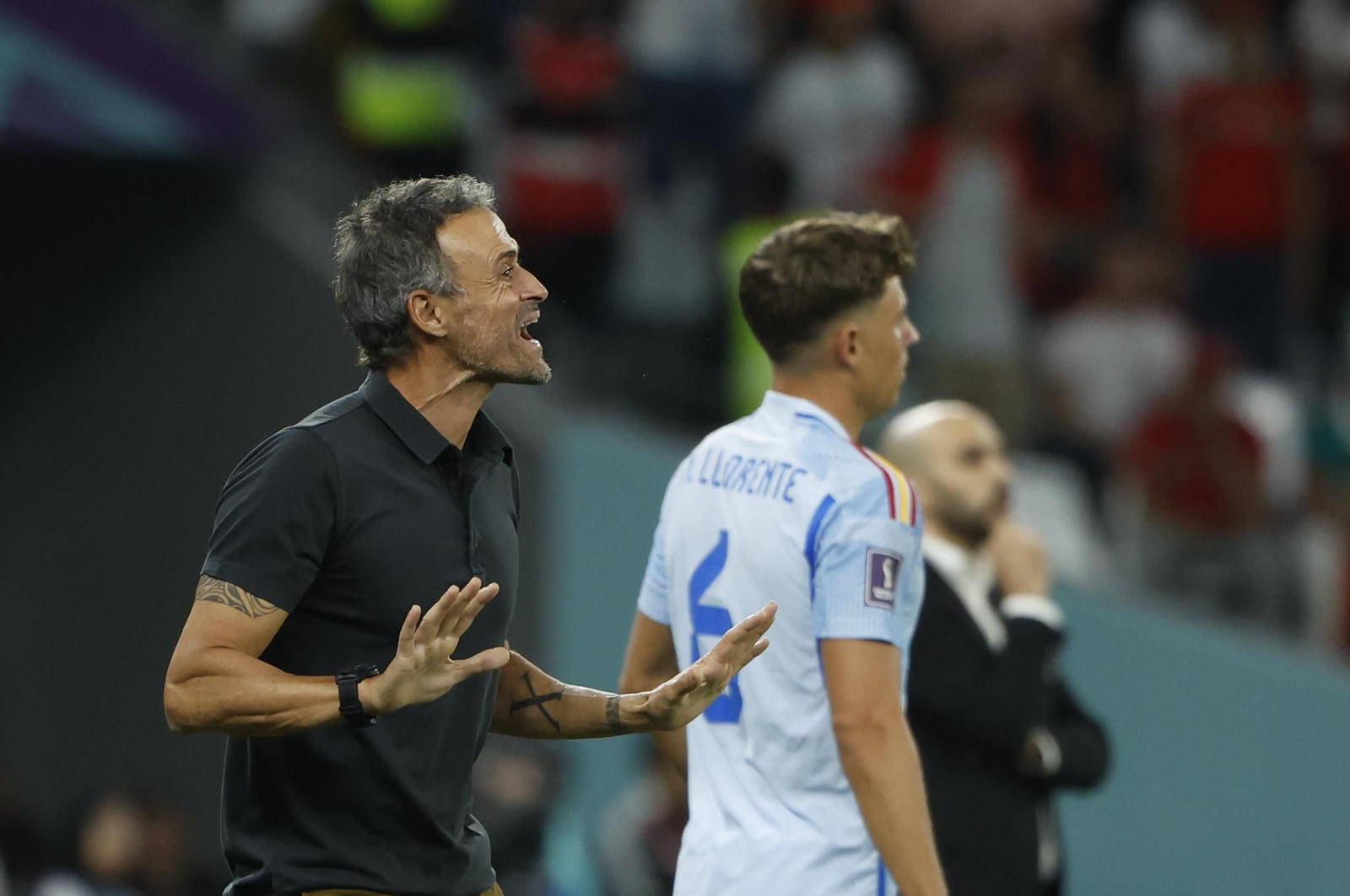 Fotos del Marruecos-España en octavos del Mundial de Qatar