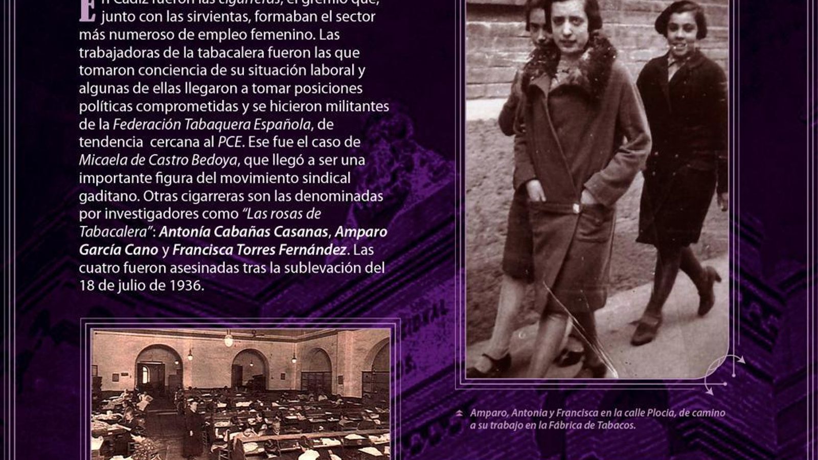 Las rosas de tabacalera