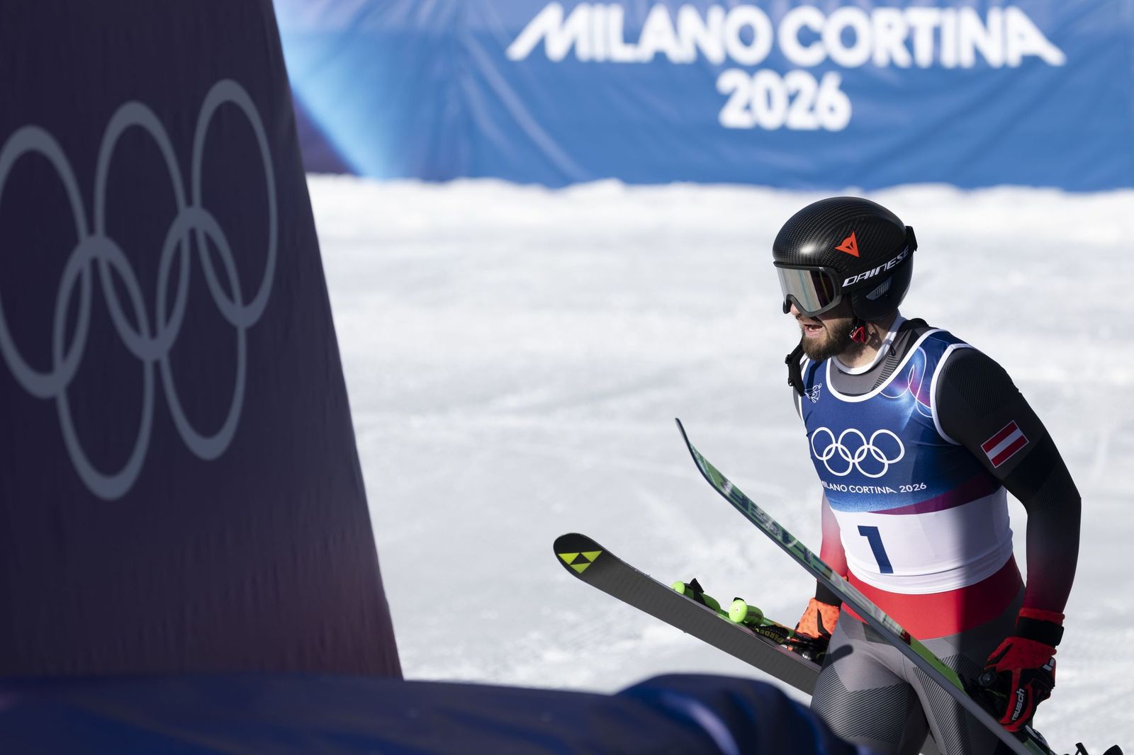 Las espectaculares fotos del descenso masculino en los Juegos Olímpicos de invierno
