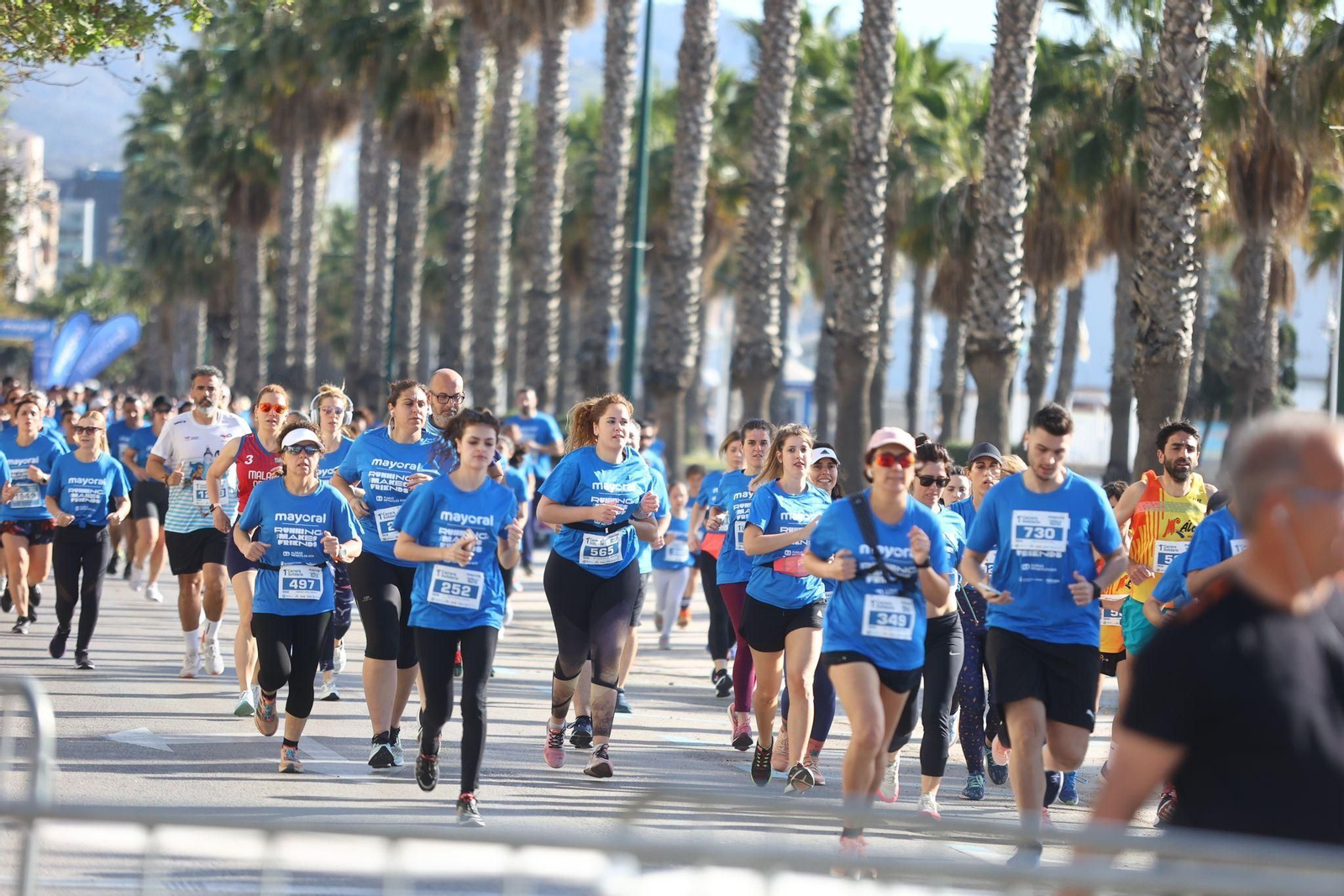 Las mejores fotos de la I Carrera Solidaria Mayoral de Málaga