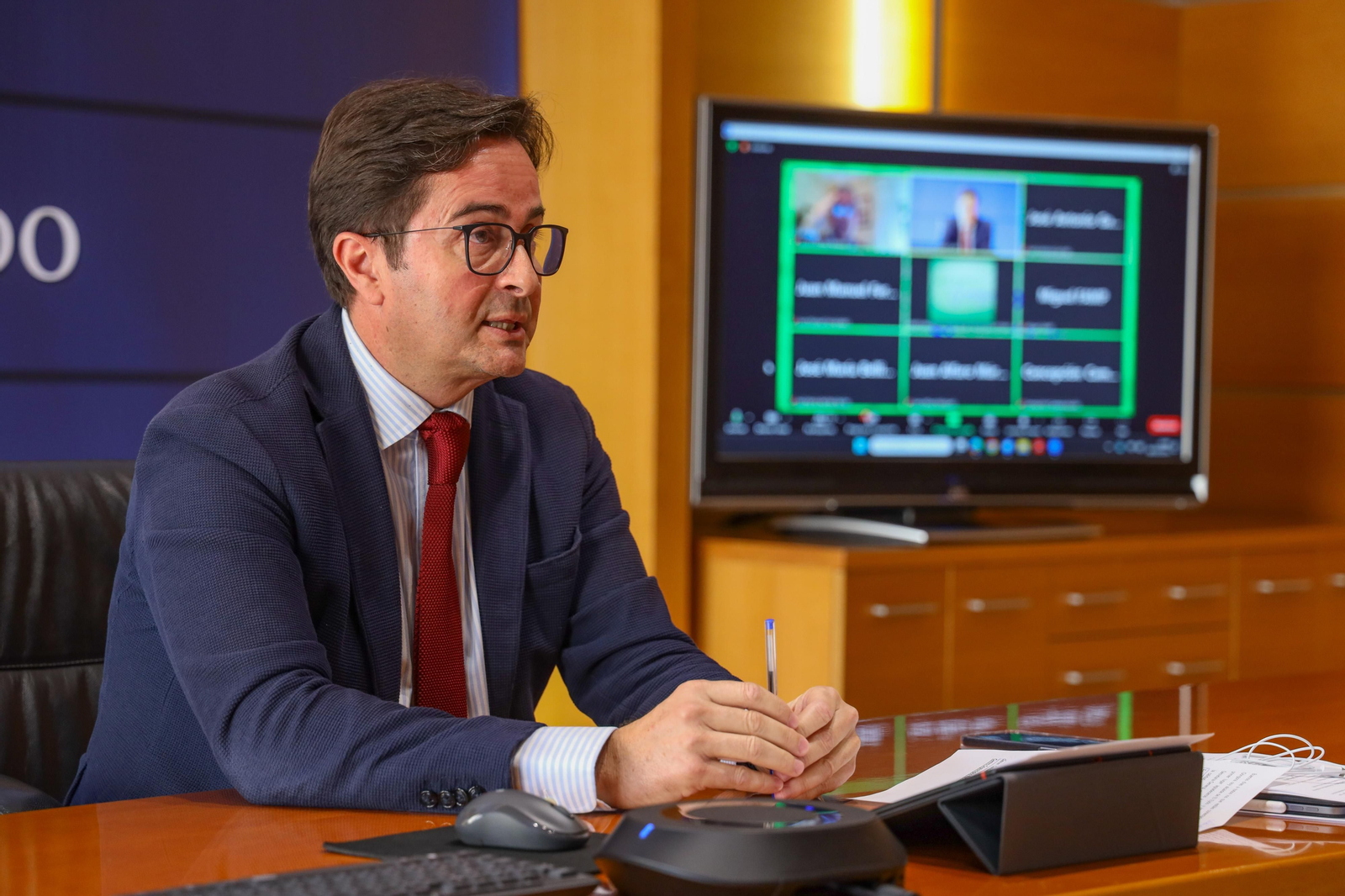El alcalde de El Ejido, Francisco Góngora, en el Encuentro Regional de Municipios Inteligentes.