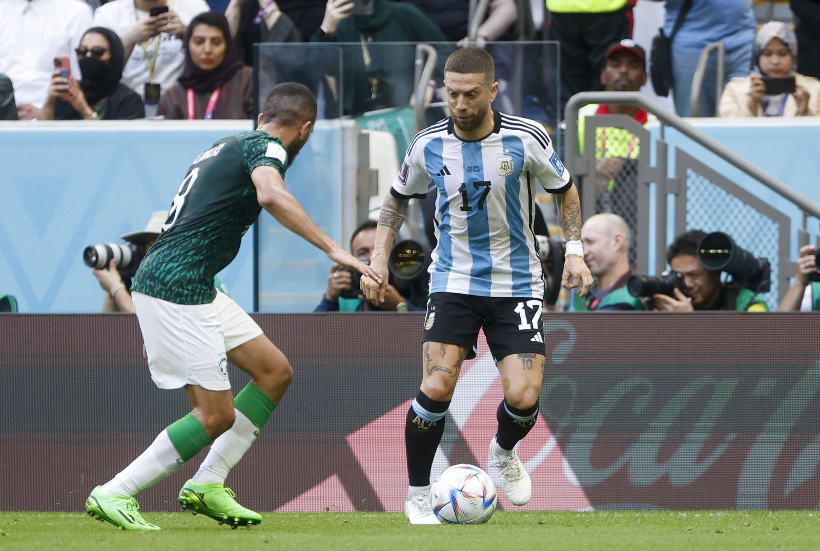 Las imágenes del Artentina - Arabia Saudí en el Mundial de Qatar