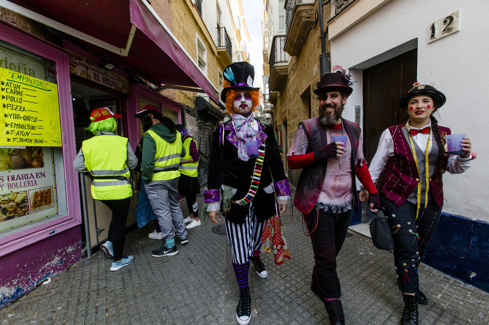 Imágenes del segundo sábado de carnaval ilegal.