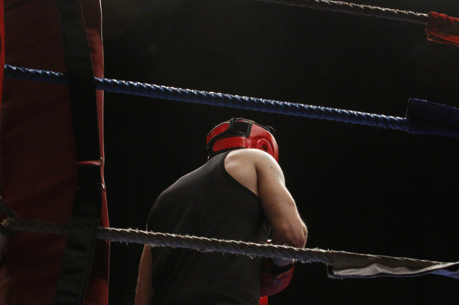 Imagen de archivo de una competición de kick boxing.