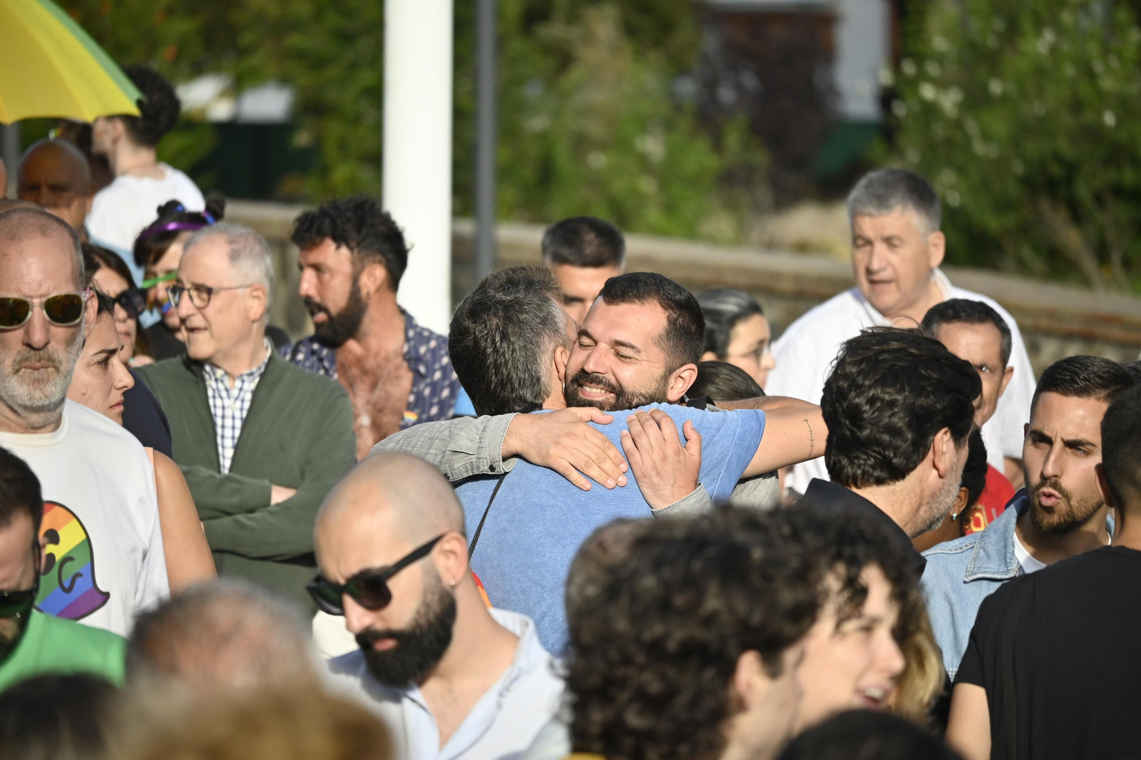 Las mejores imágenes de la manifestacióndel del Orgullo LGTBI en Huelva