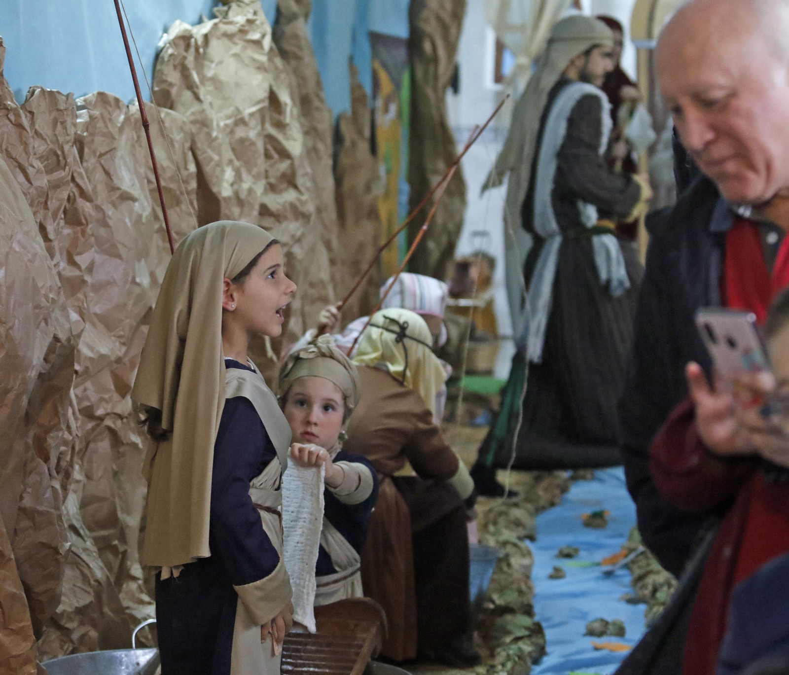 El belén viviente de los Franciscanos de Córdoba, en fotos