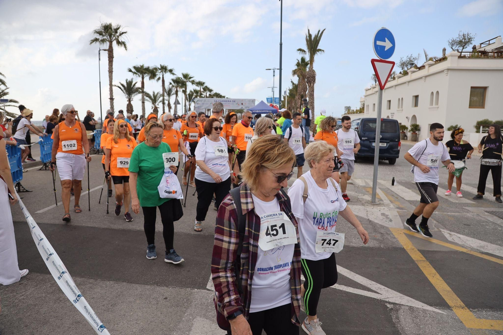 Las fotos de la 3ª carrera solidaria Memorial Vicente Granados en Málaga