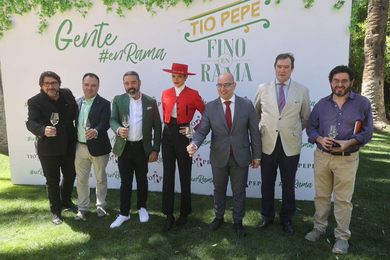 Presentación de la saca de Tío Pepe en Rama