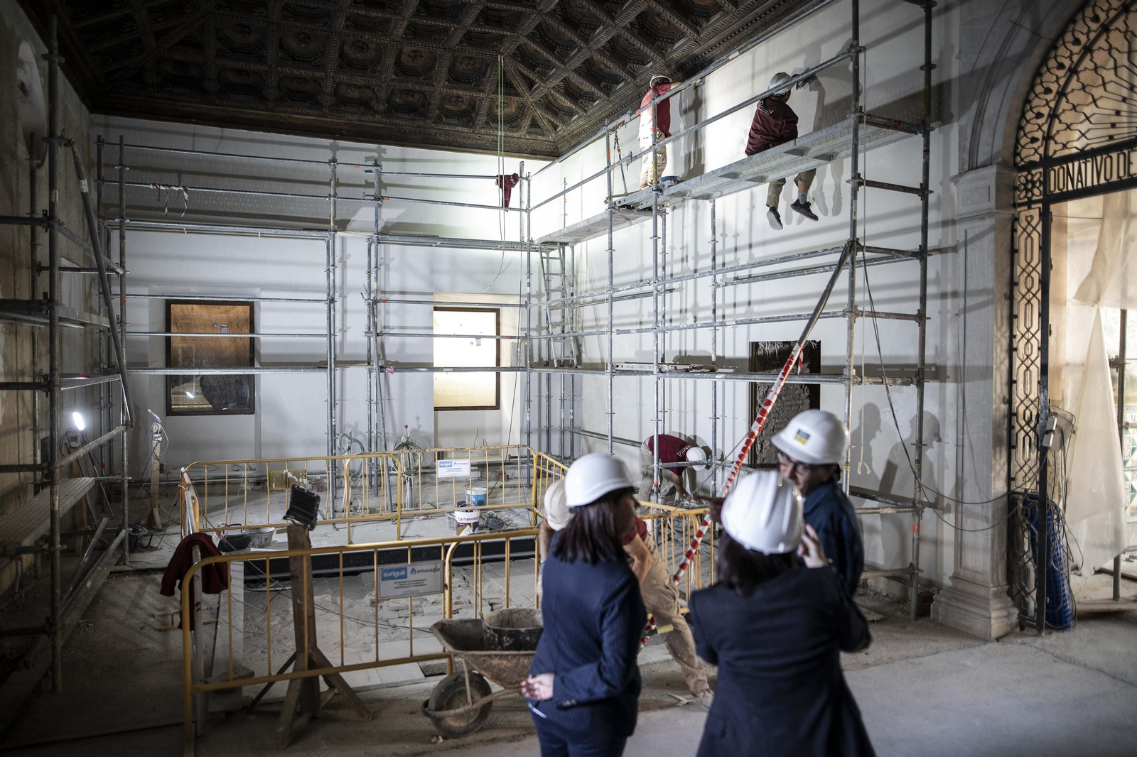 Así está quedando la rehabilitación del Hospital San Juan de Dios