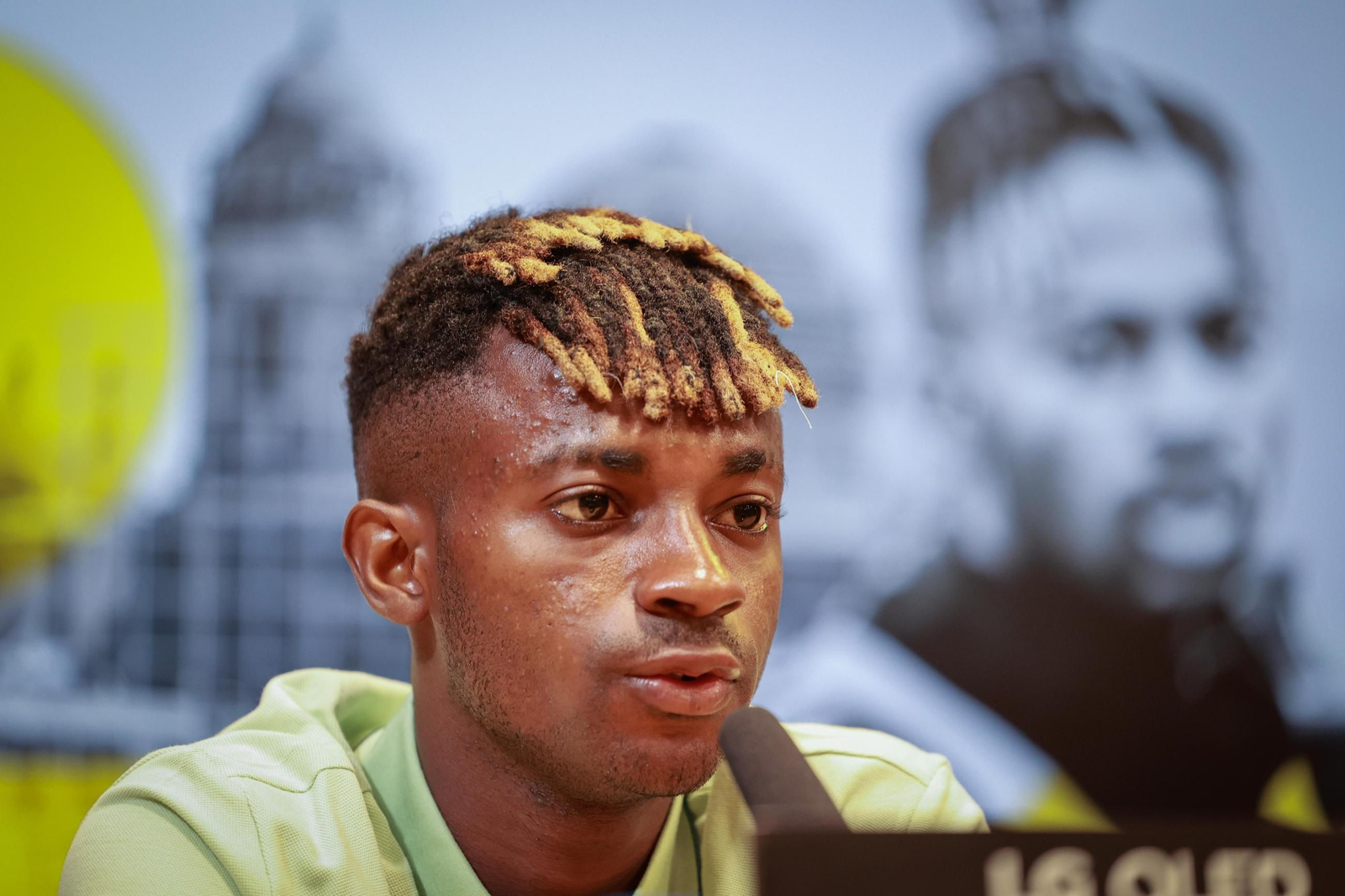 Efe Aghama está convencido de sus posibilidades en el Cádiz CF.