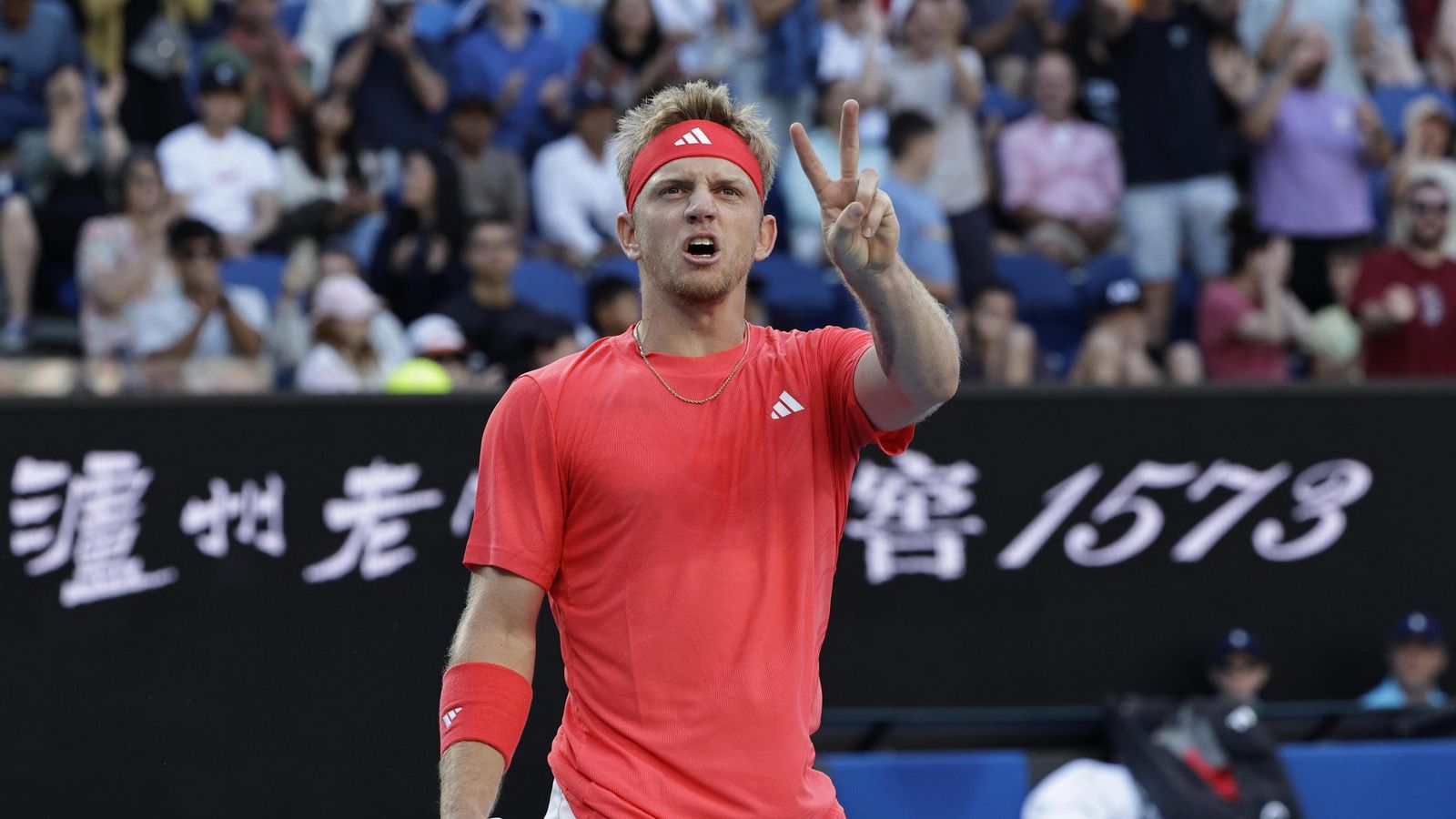 Alejandro Davidovich, en el Open de Australia