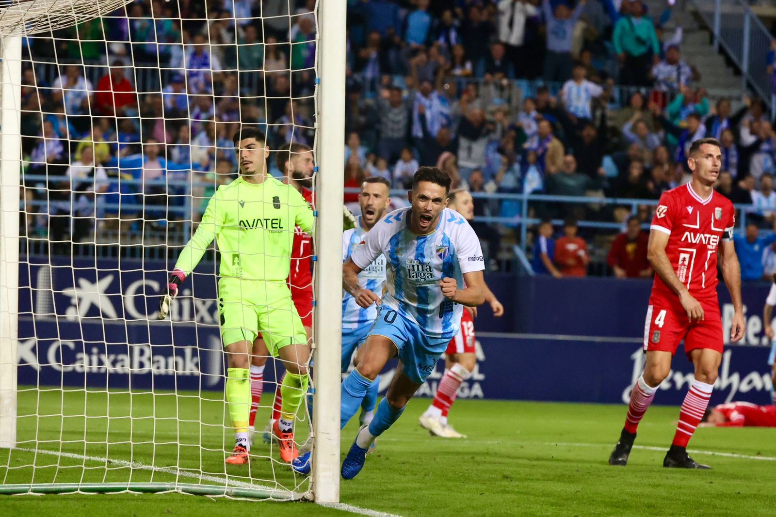 Las fotos del Málaga CF-Cartagena