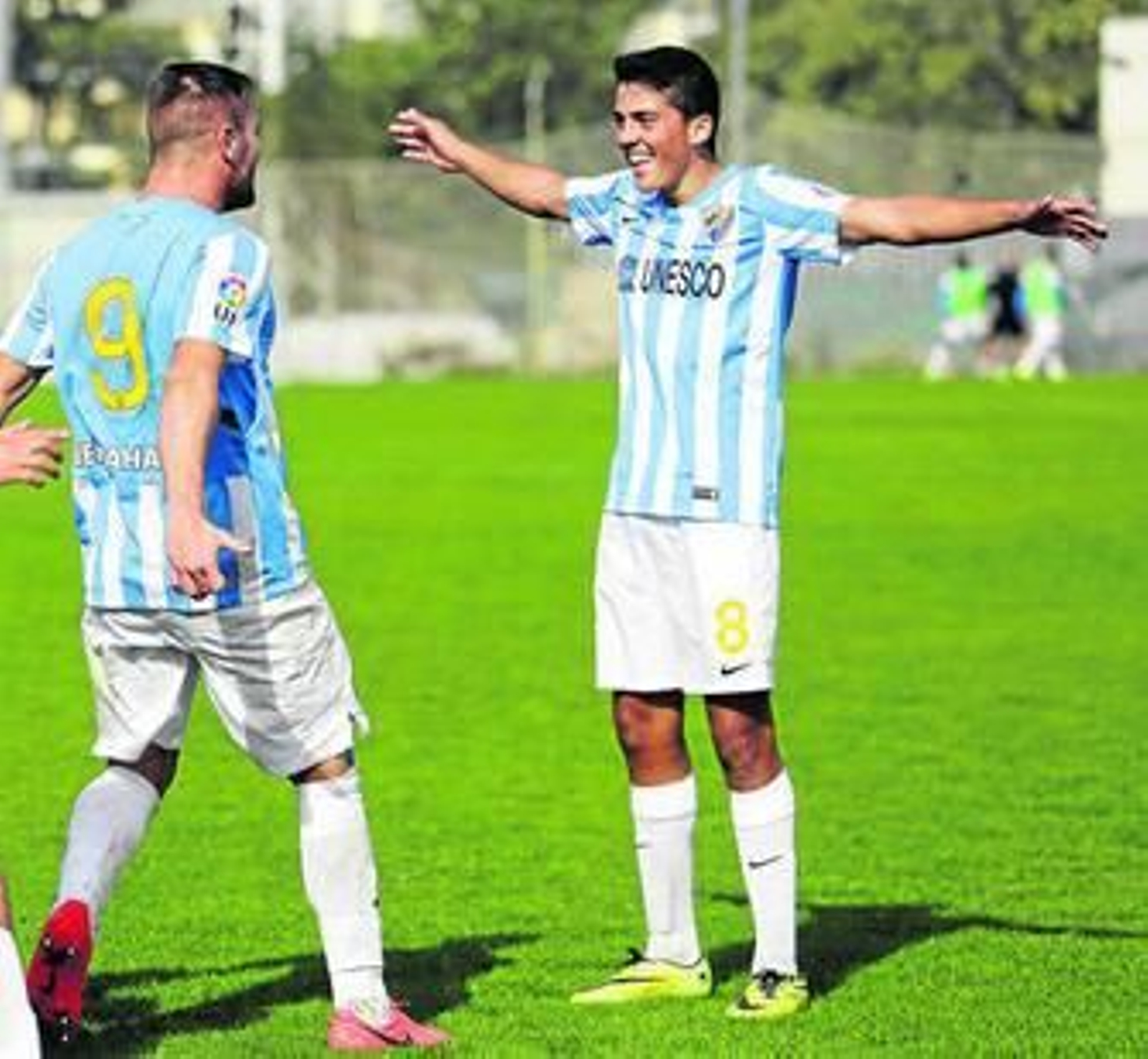 El gol de Fornals fue insuficiente para los malaguistas.