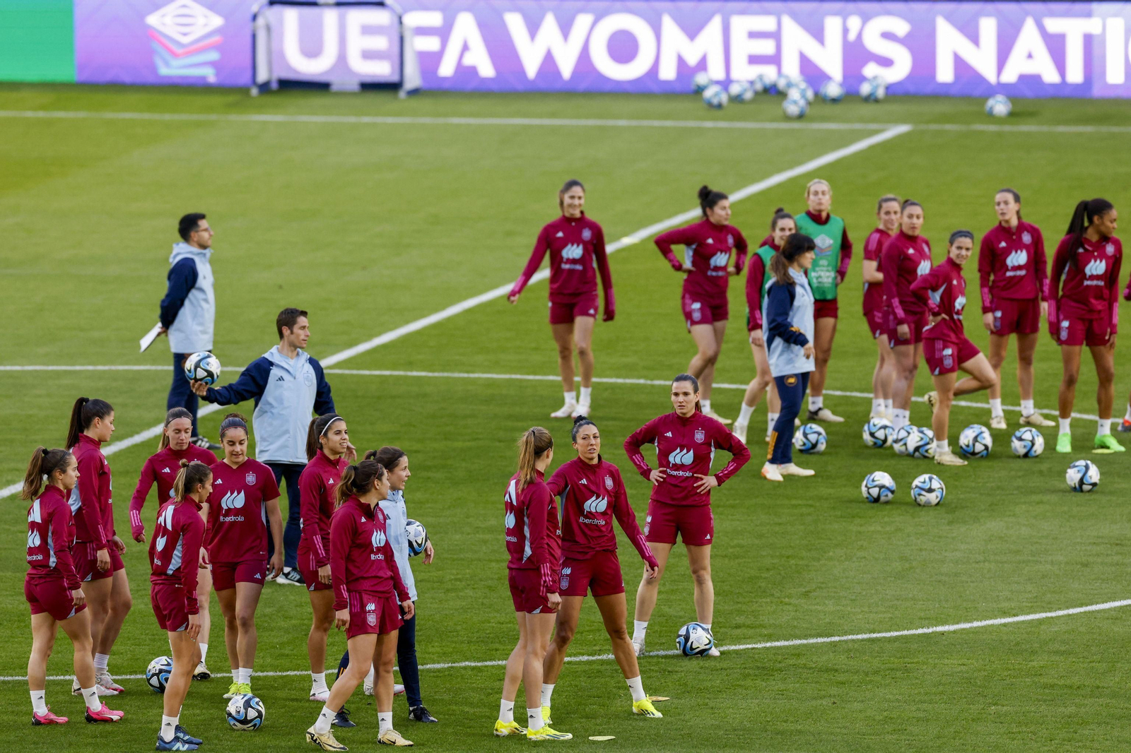 Las fotos del España - Francia en Sevilla