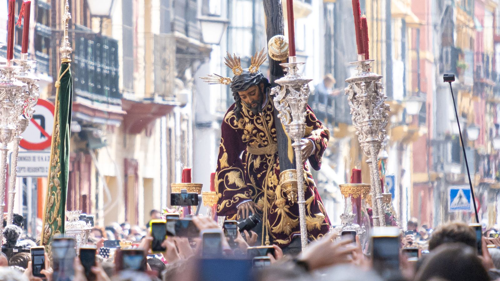 El regreso del Cristo de las Tres Caídas de Triana, en imágenes