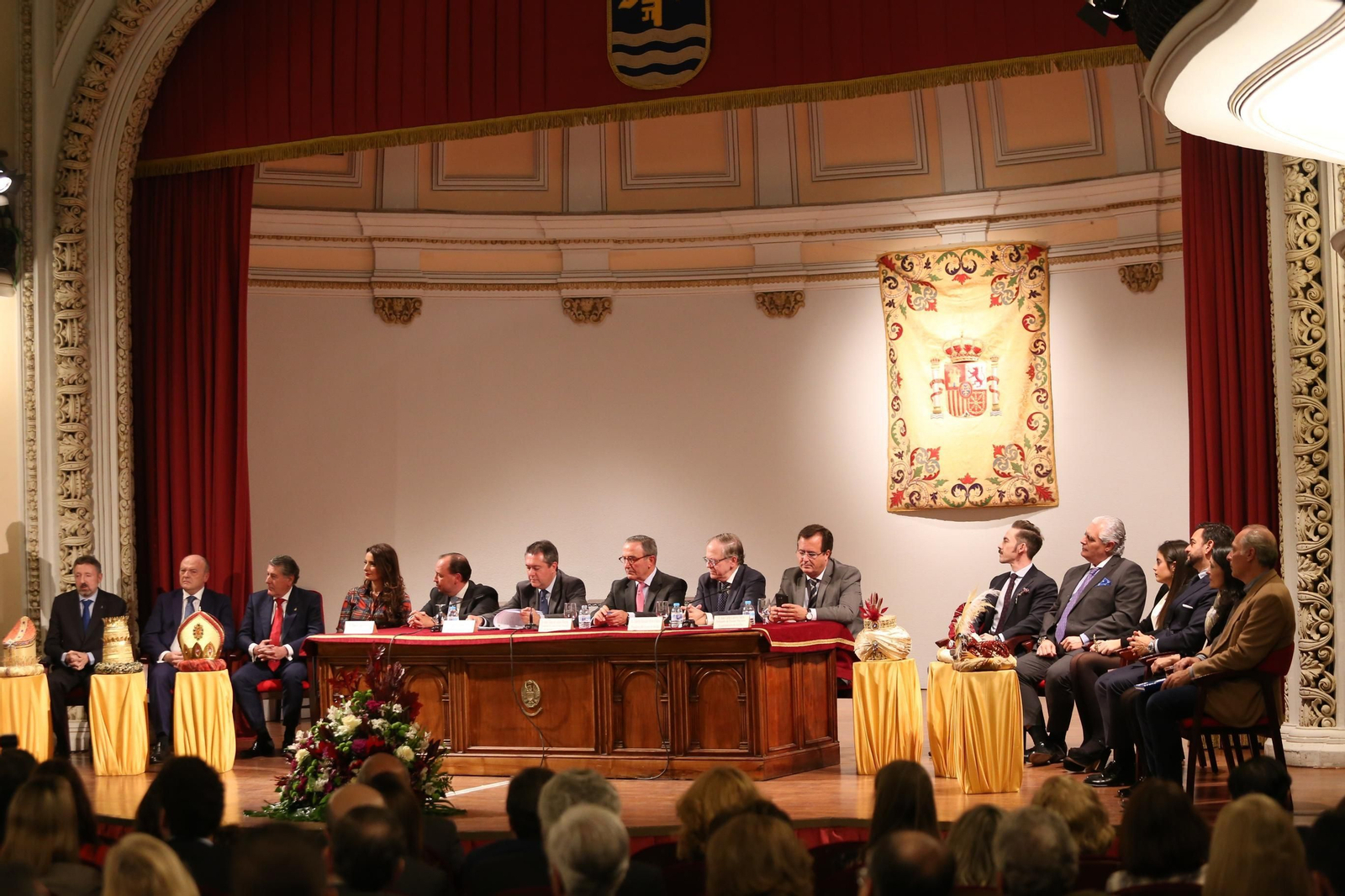 El acto de proclamación del Cortejo de la Cabalgata de Reyes Magos.