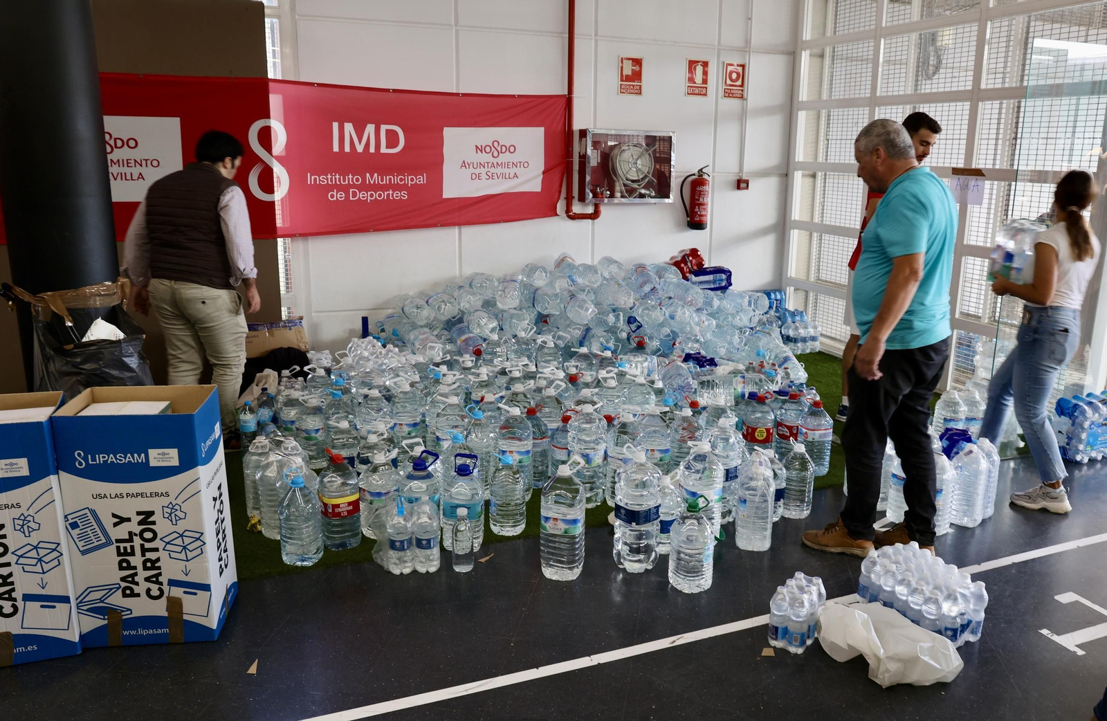 Recogida de alimentos para Valencia