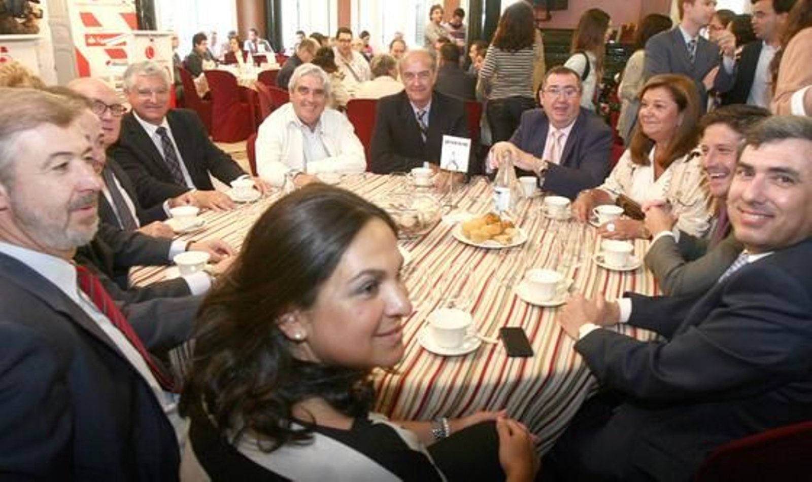 Juana Carrillo Ortiz, Felipe Albea, Manuel Remesal, Antonio Barrios, Antonio Feria, Juan Nicolás Márquez, José Luis Barragán, Carmen Céspedes, Guillermo García Longoria y Fernando Valera Díaz.

Foto: Josue Correa/Alberto Dominguez