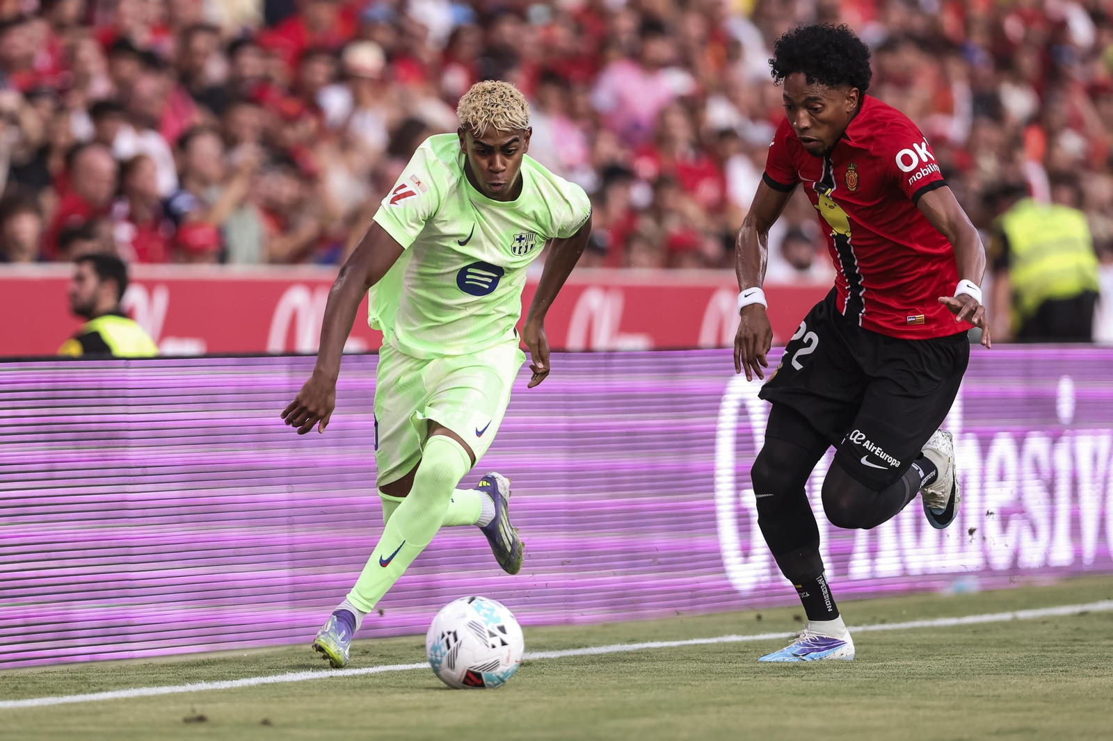 Las fotos del Mallorca-Barcelona