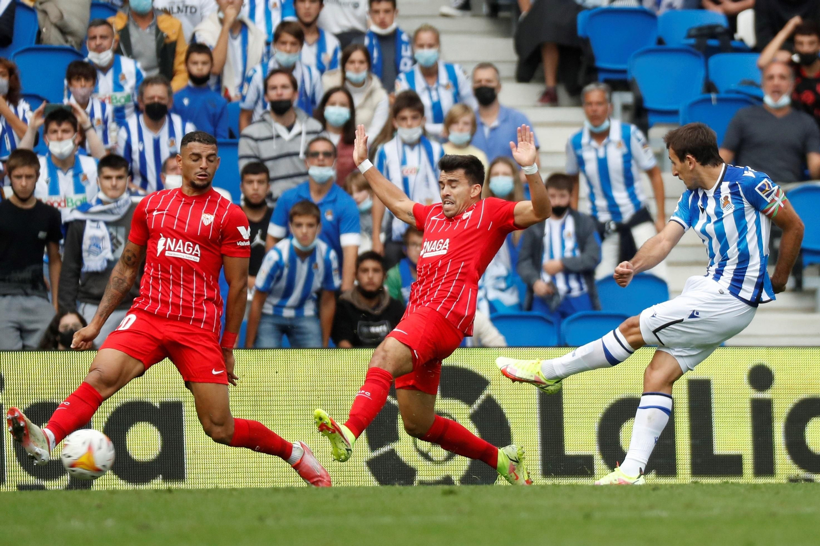 Las imágenes del Real Sociedad-Sevilla