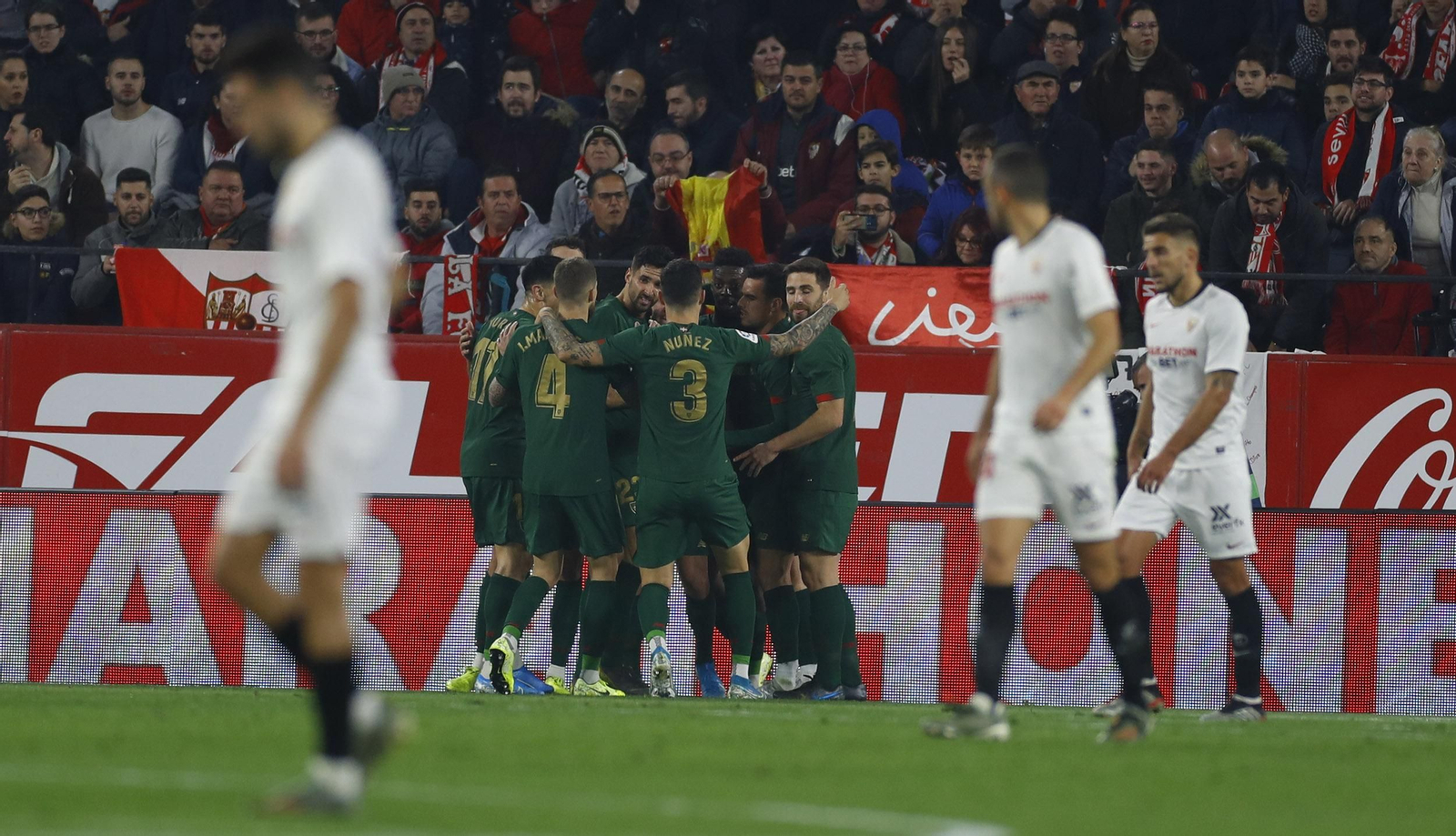Las imágenes del Sevilla fc-Athletic de Bilbao