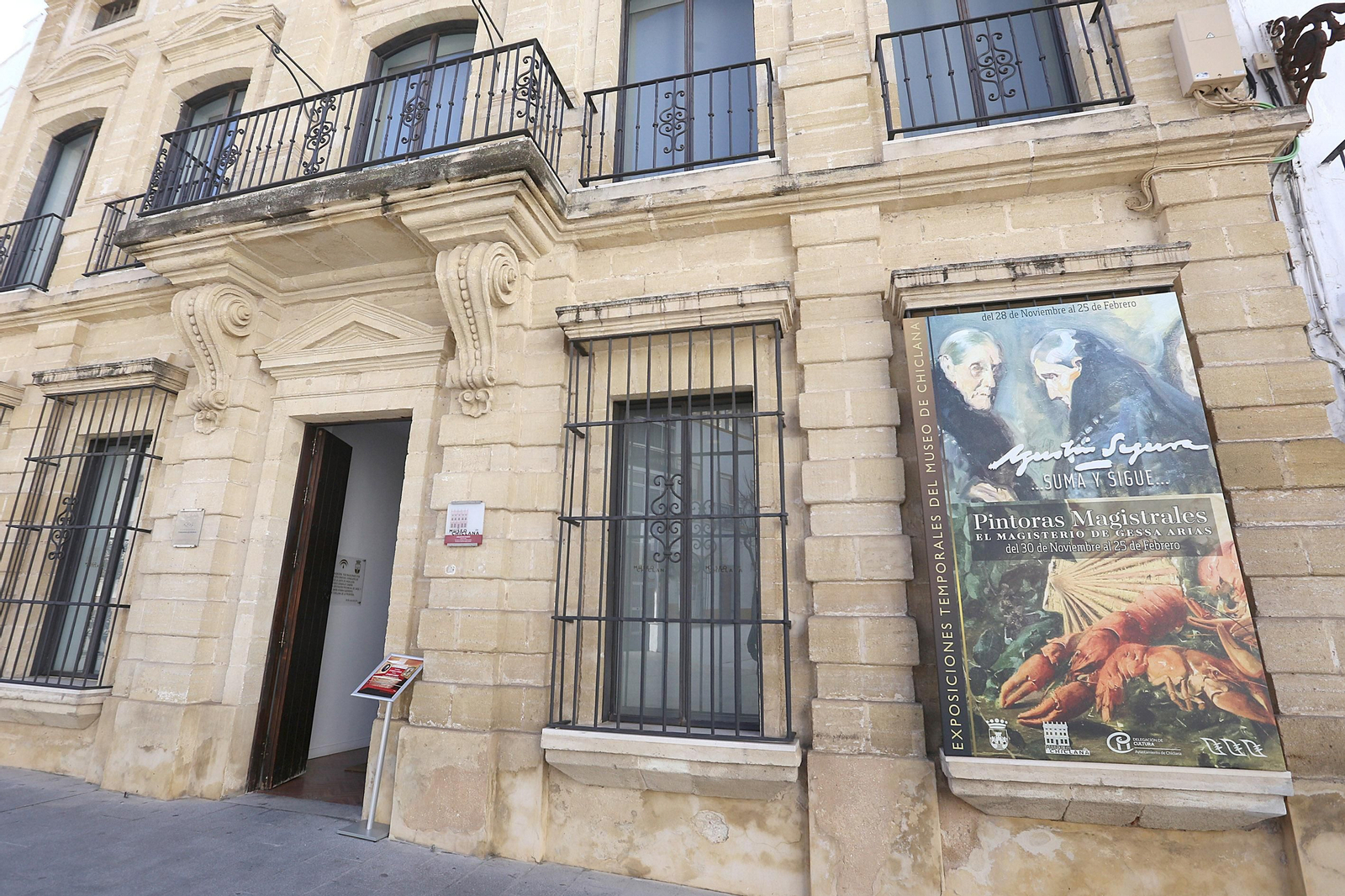 Fachada principal del Museo de Chiclana, donde se celebrarán estas jornadas de la UCA.