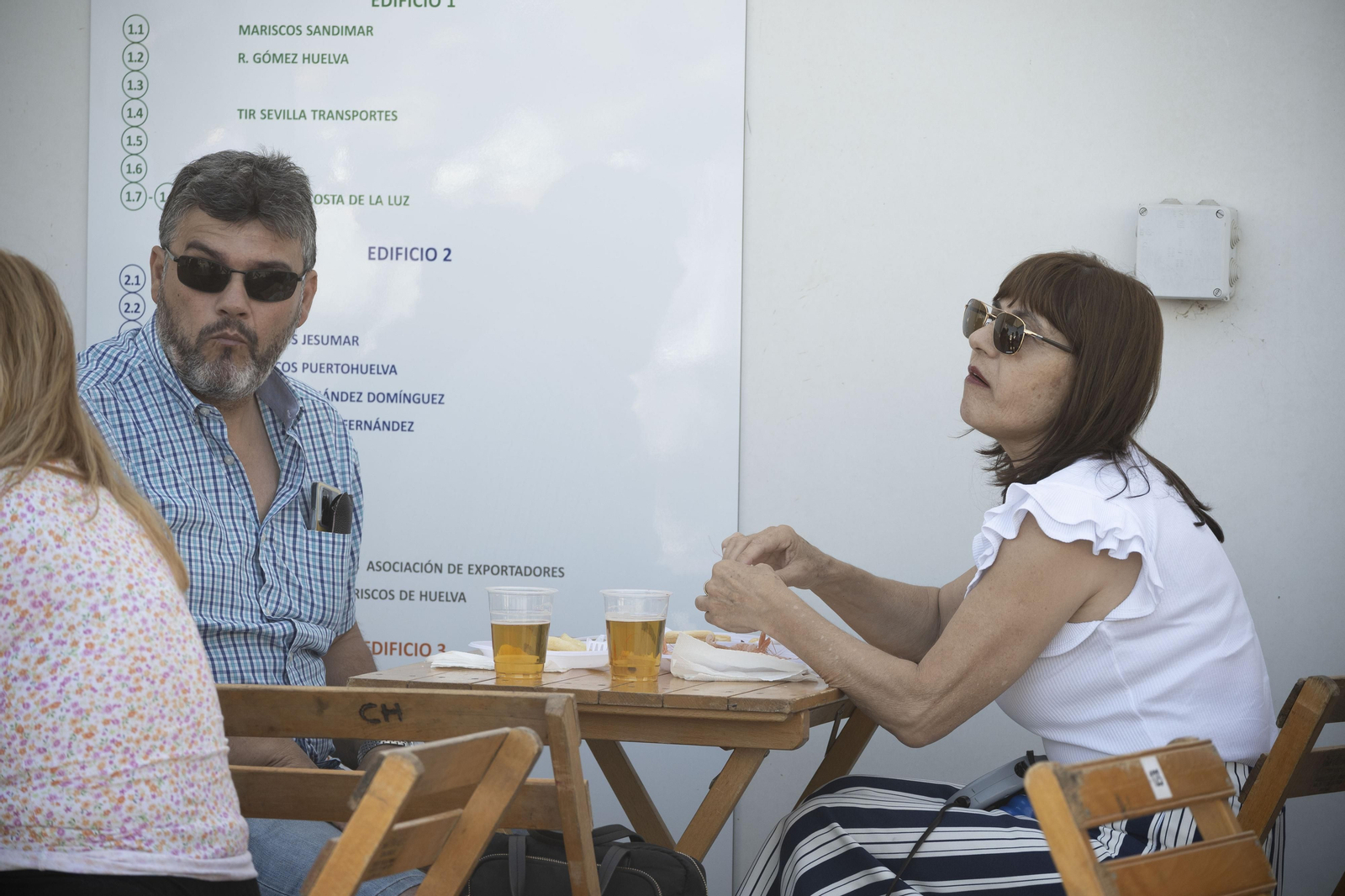 Imágenes del sábado en la 'IX Feria de la Gamba y el Marisco de Huelva'