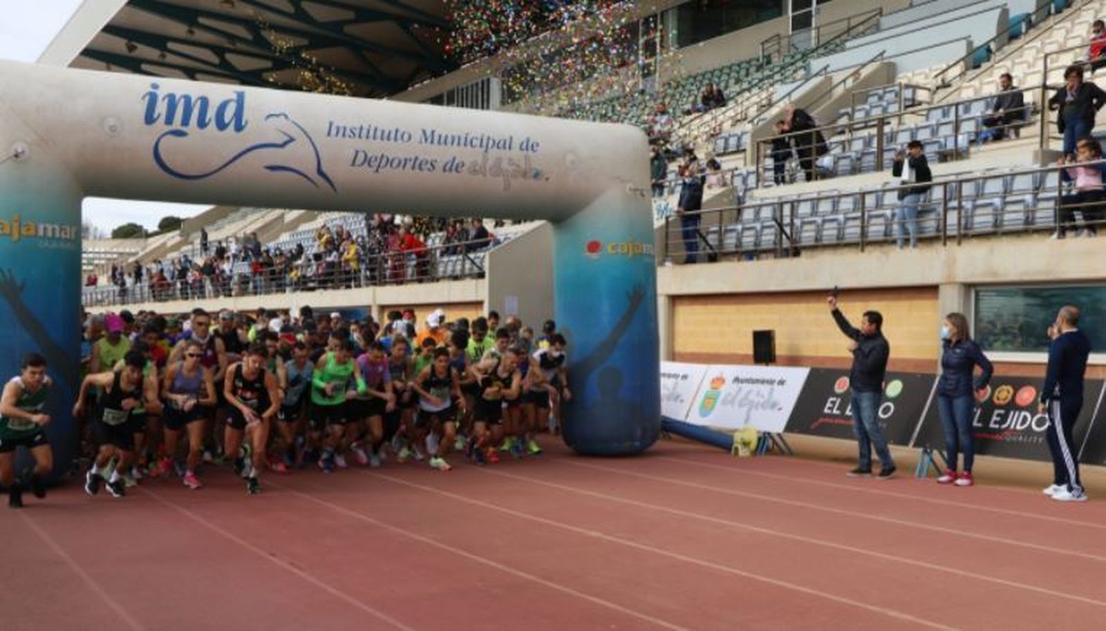 Salida del Medio Maratón.