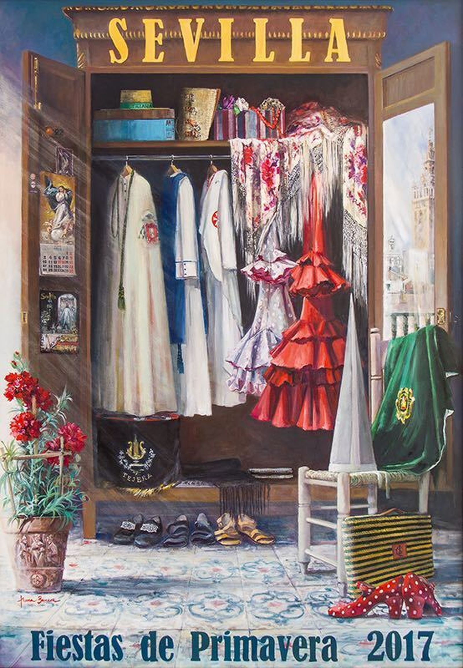 El cartel de las Fiestas de Primavera 2017 al completo.