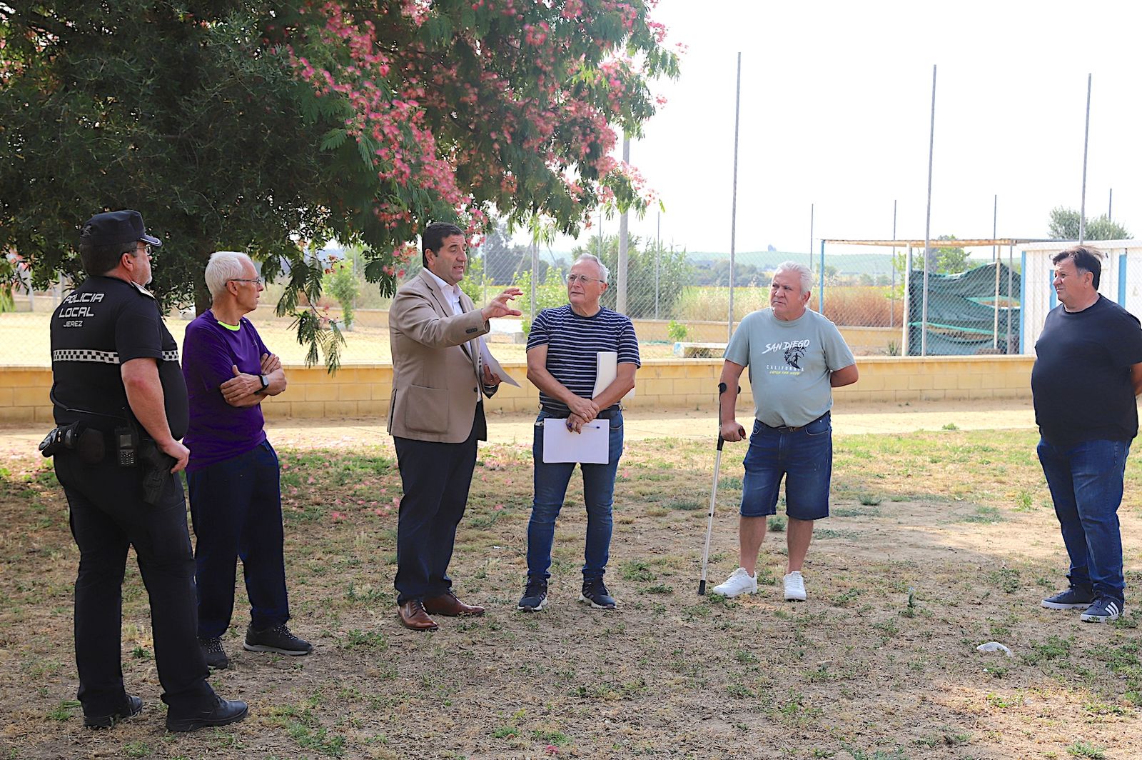 Un momento de la reunión en La Marquesa.