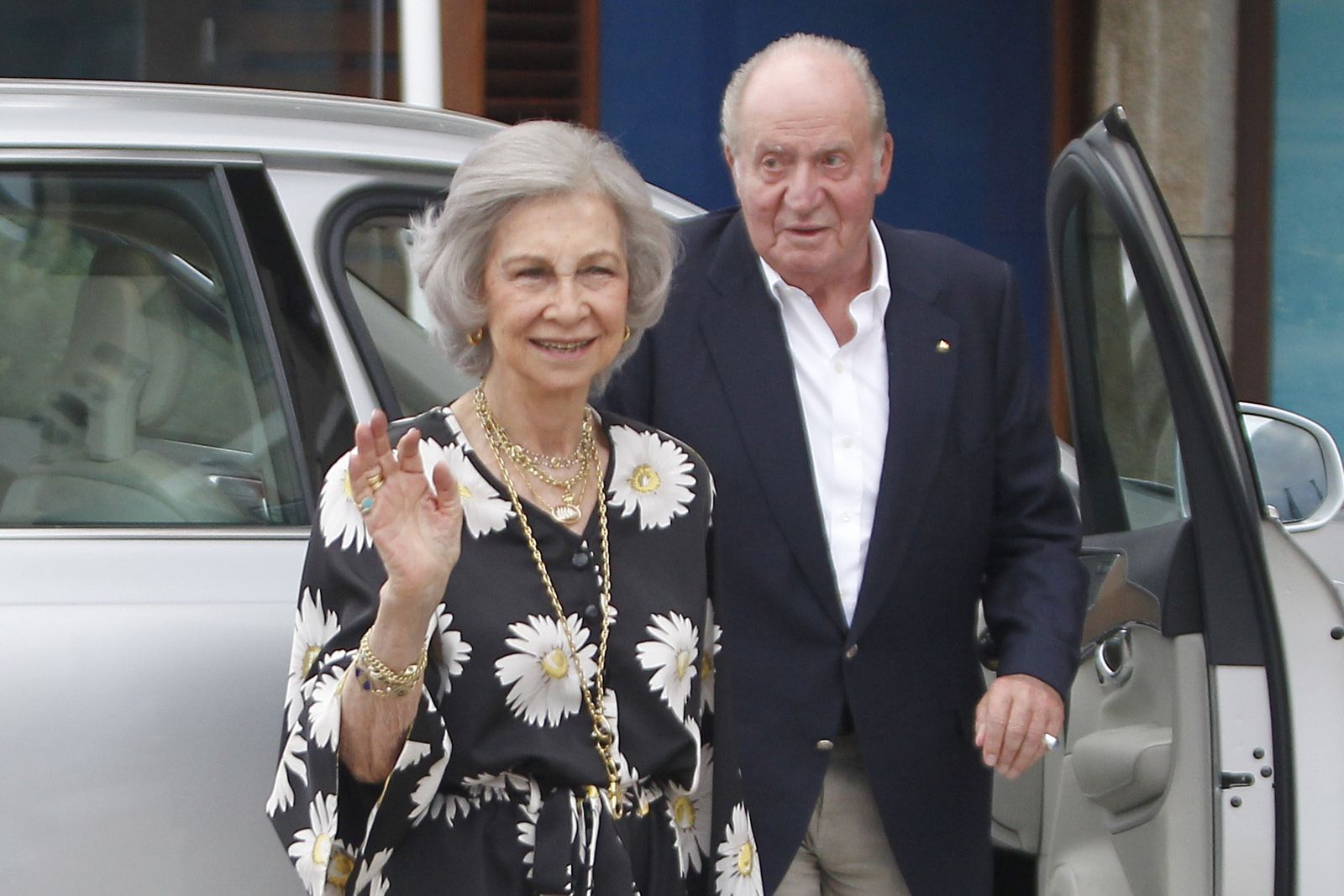 Esta es la segunda vez que don Juan Carlos y doña Sofía coinciden este verano.
