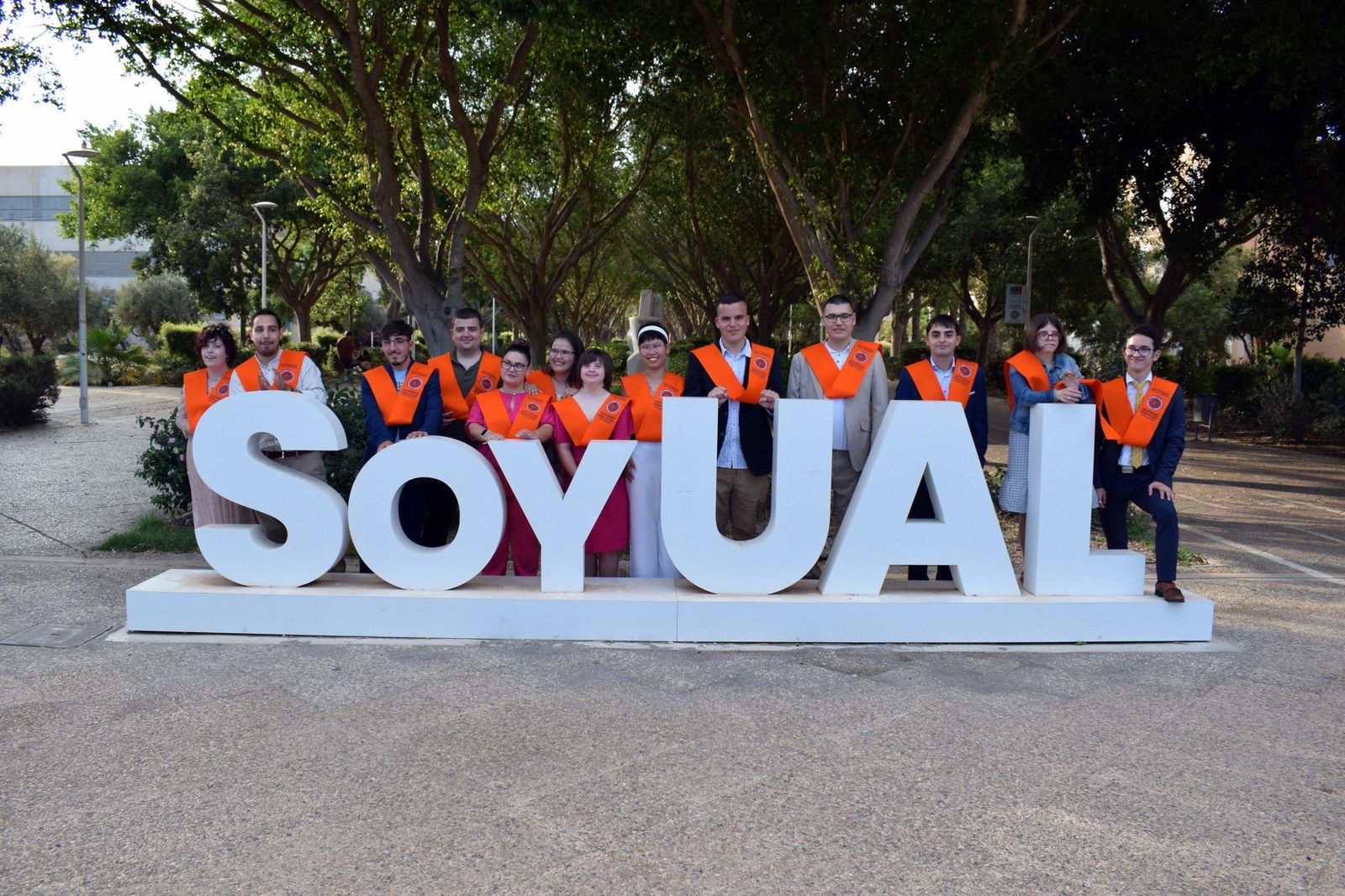 Participantes de la última edición del curso de Cualificación Profesional para el Empleo en la Universidad de Almería.