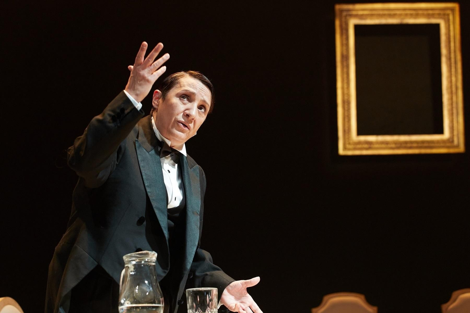 Blanca Portillo en un momento del monólogo 'Silencio'.