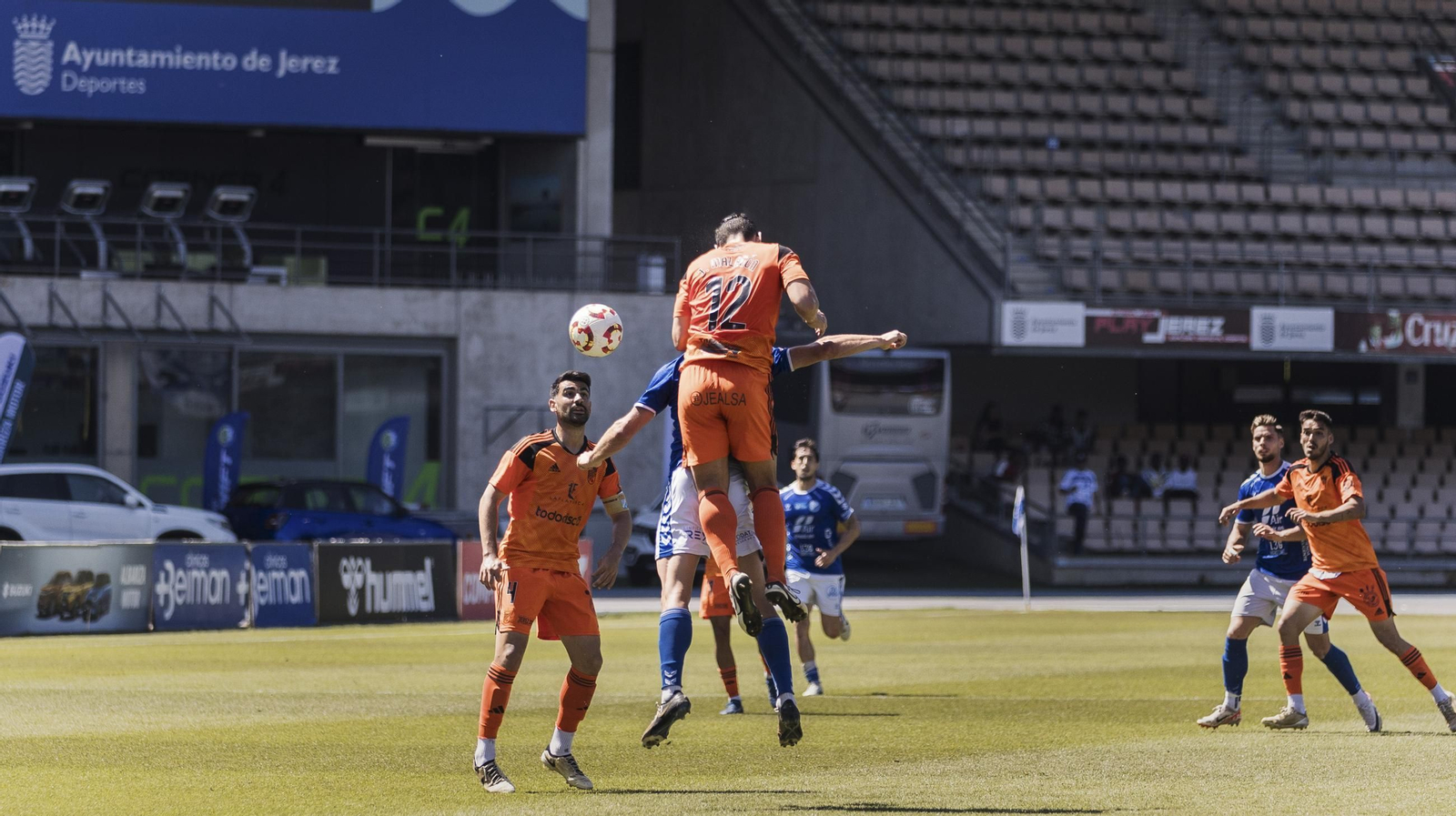 Las imágenes del derbi entre Xerez DFC y Xerez CD en Chapín