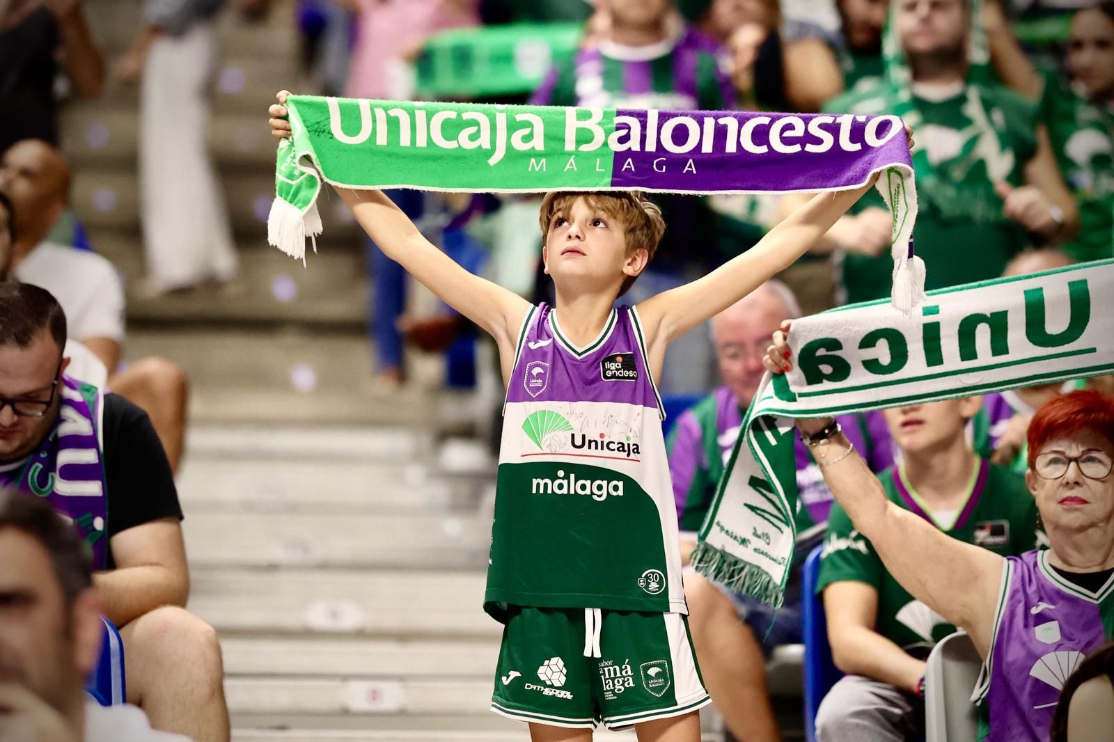 Las fotos del Unicaja-Barcelona