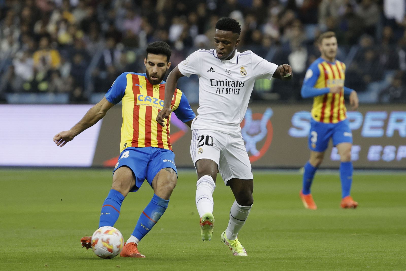 Las fotos de la clasificación del Real Madrid en la Supercopa