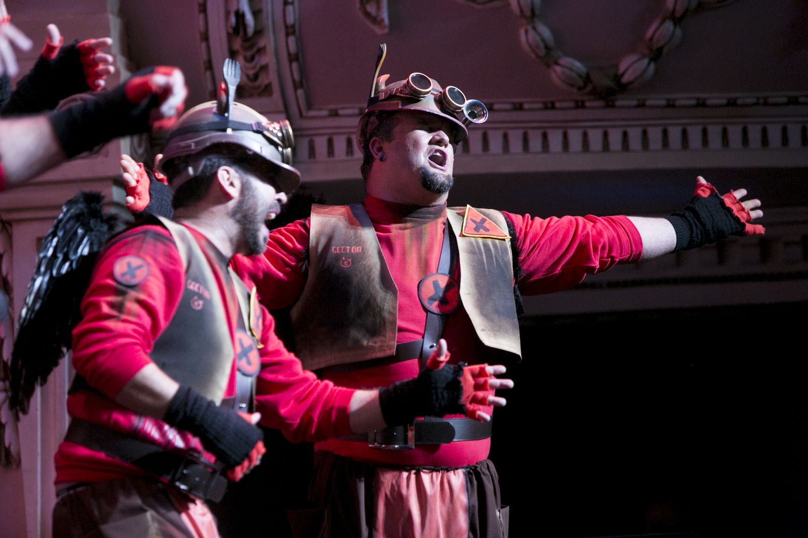 Comparsa 'Los cabezaloca', de Alcalá de Guadaíra (Sevilla)