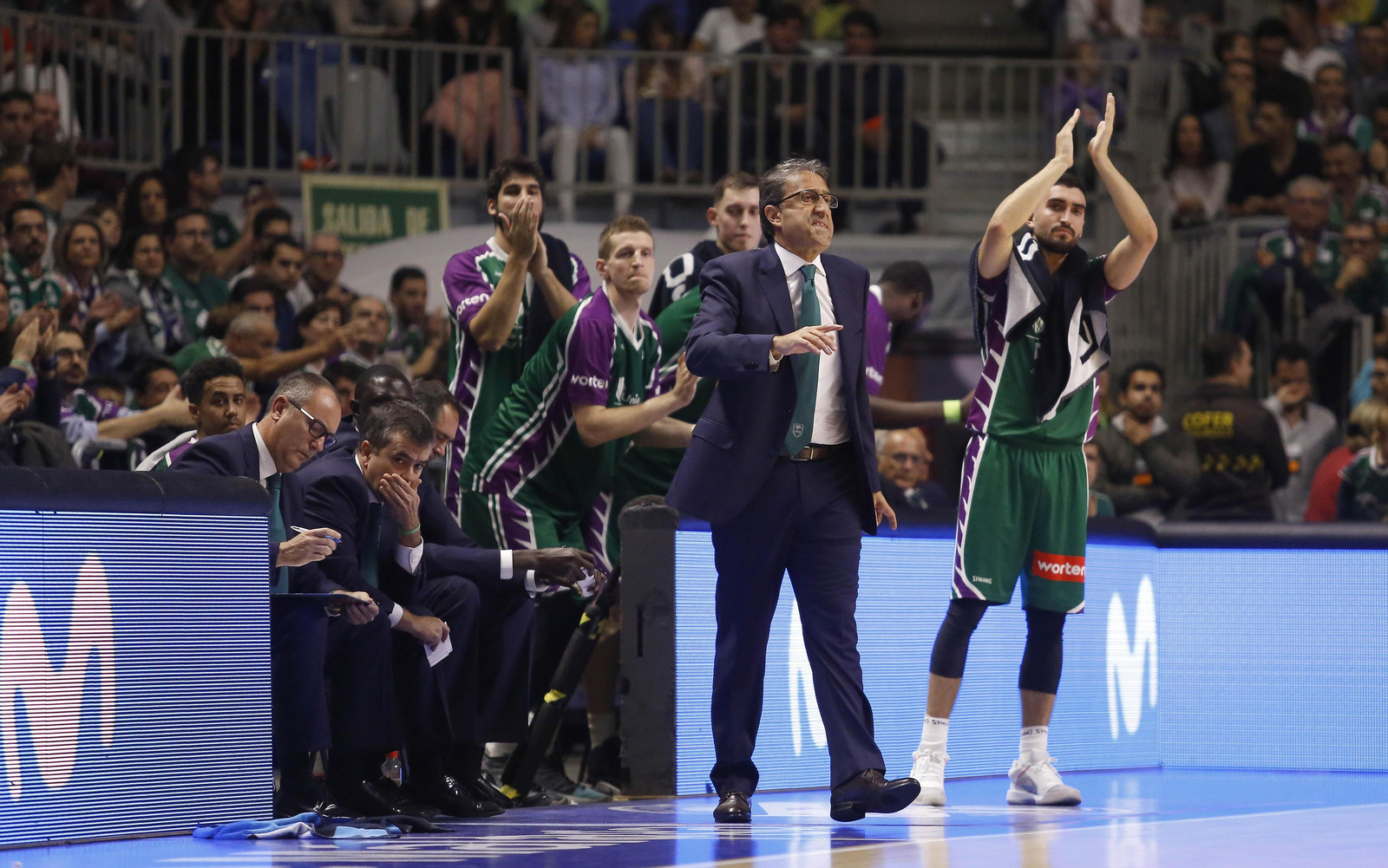 Las imágenes del triunfo del Unicaja ante el Barcelona