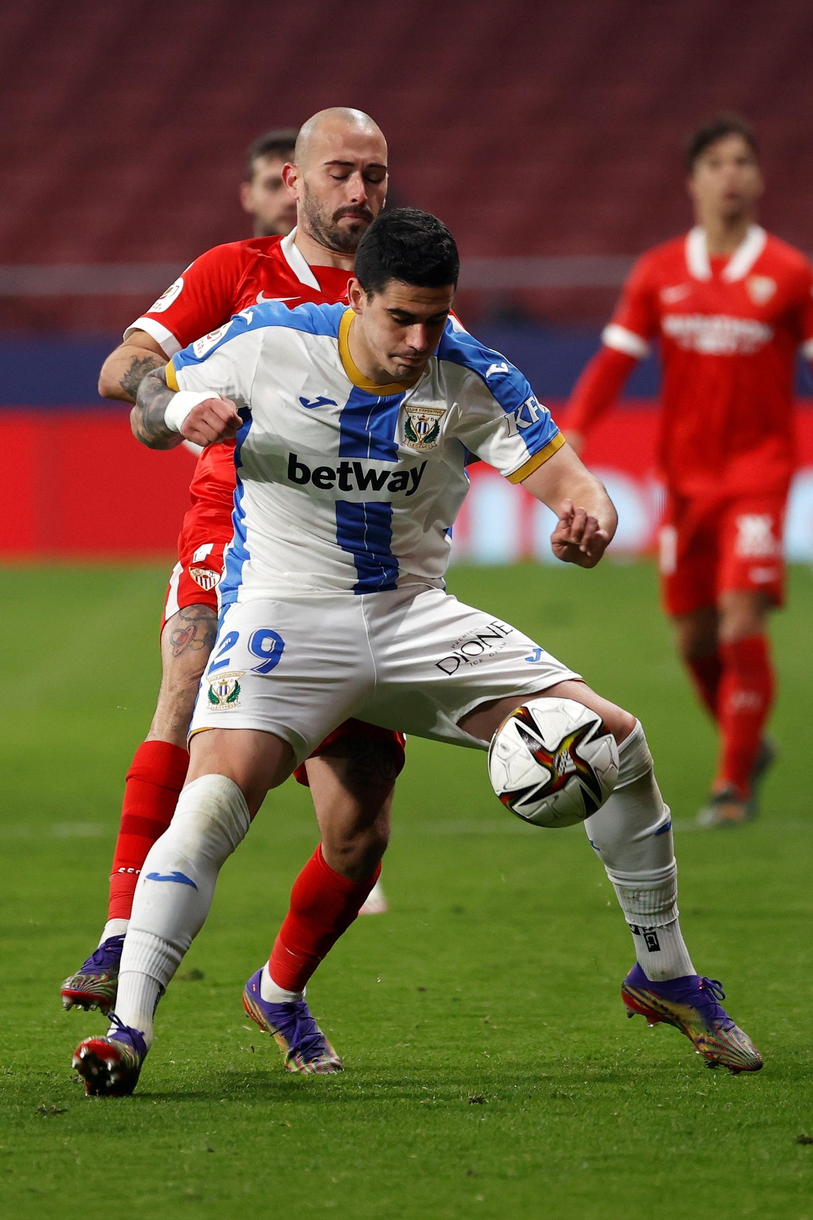 Las fotos del Leganés-Sevilla de Copa del Rey