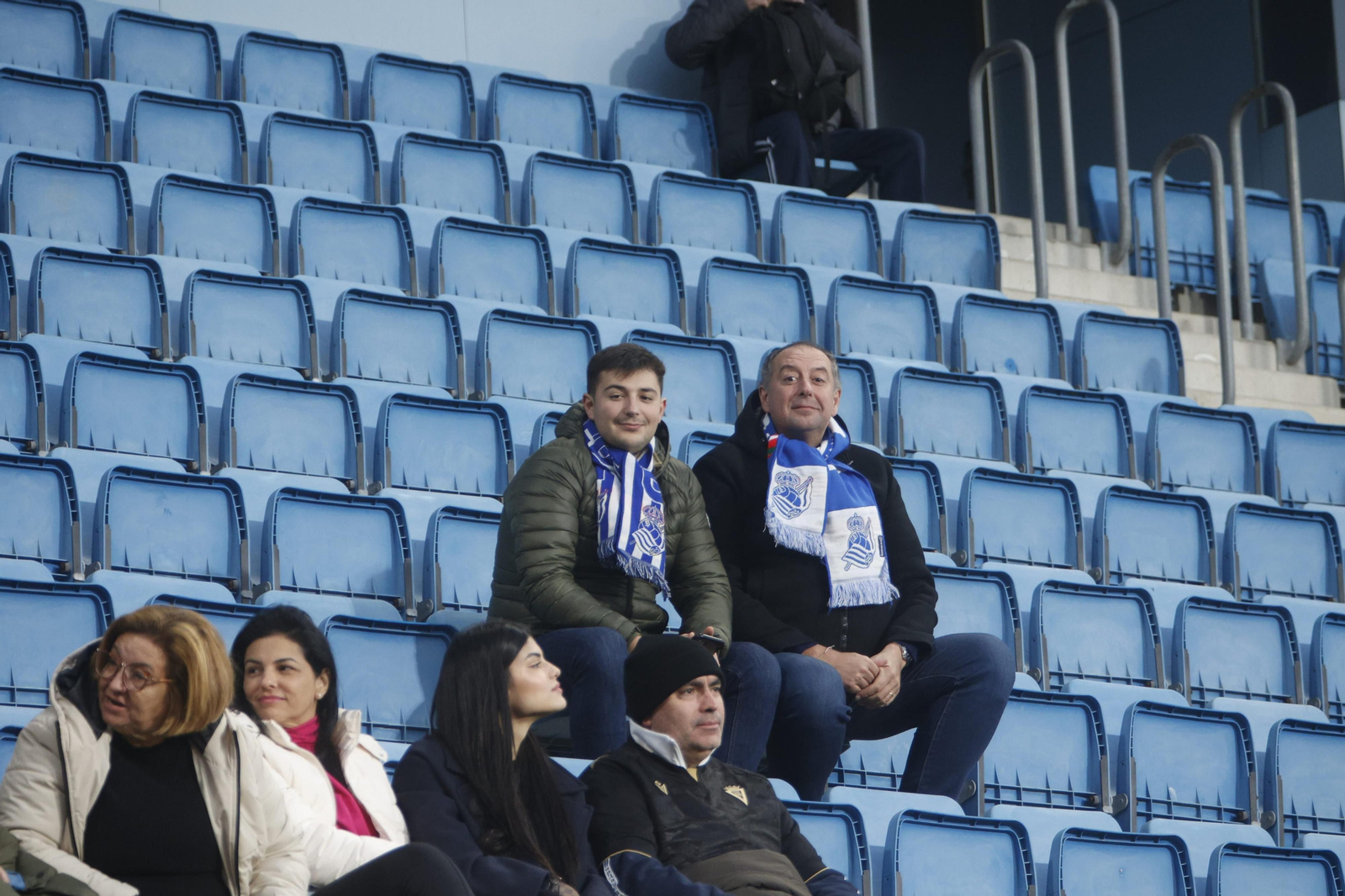 Búscate en las imágenes del partido Cádiz-Real Sociedad