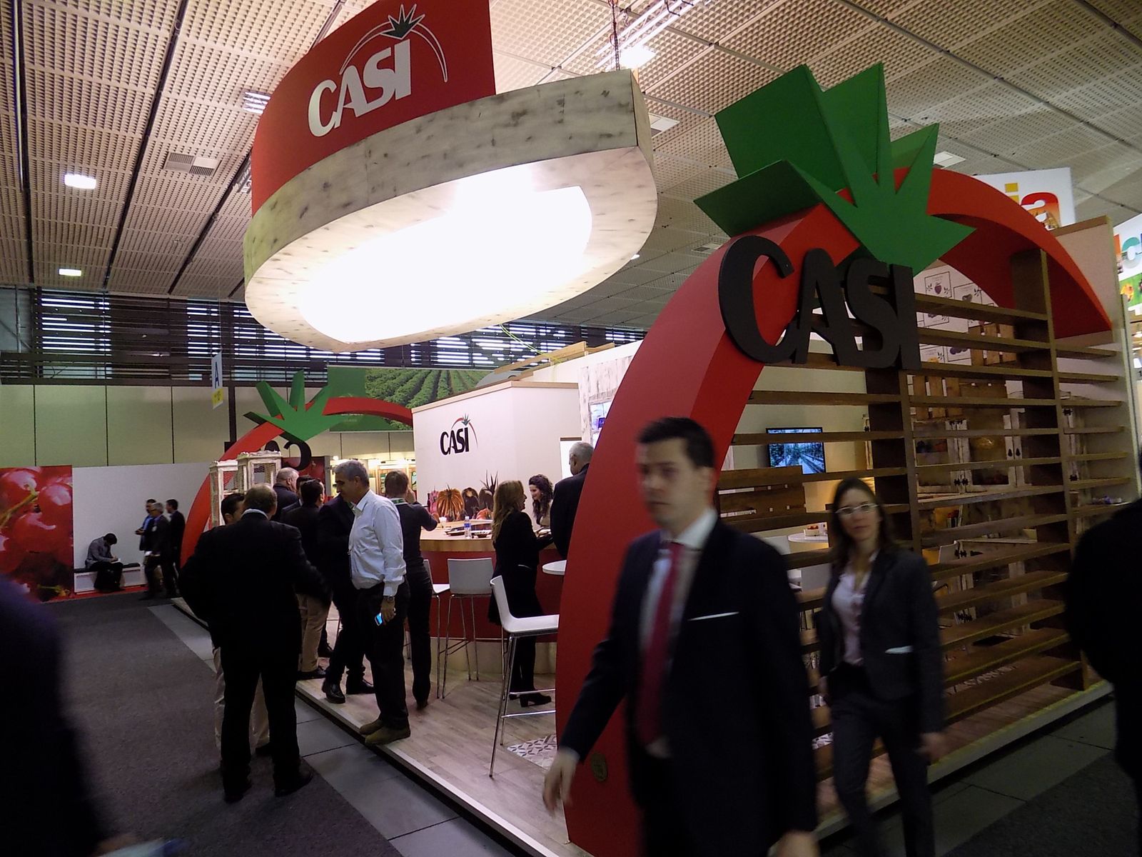 Estand de CASI en la pasada edición de Fruit Logistica. Este año volverán a la cita berlinesa que arranca el 7 de febrero.