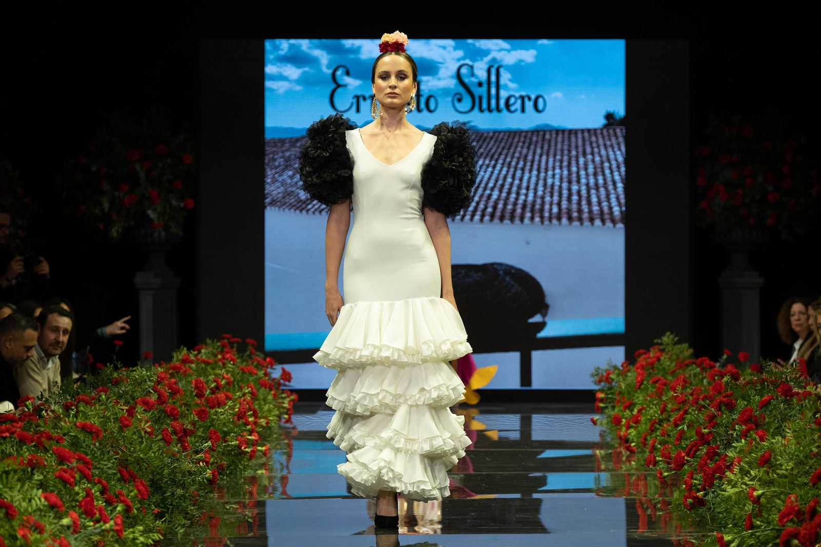 Desfile de Ernesto Sillero en la Pasarela Flamenca Jerez Tío Pepe 2023