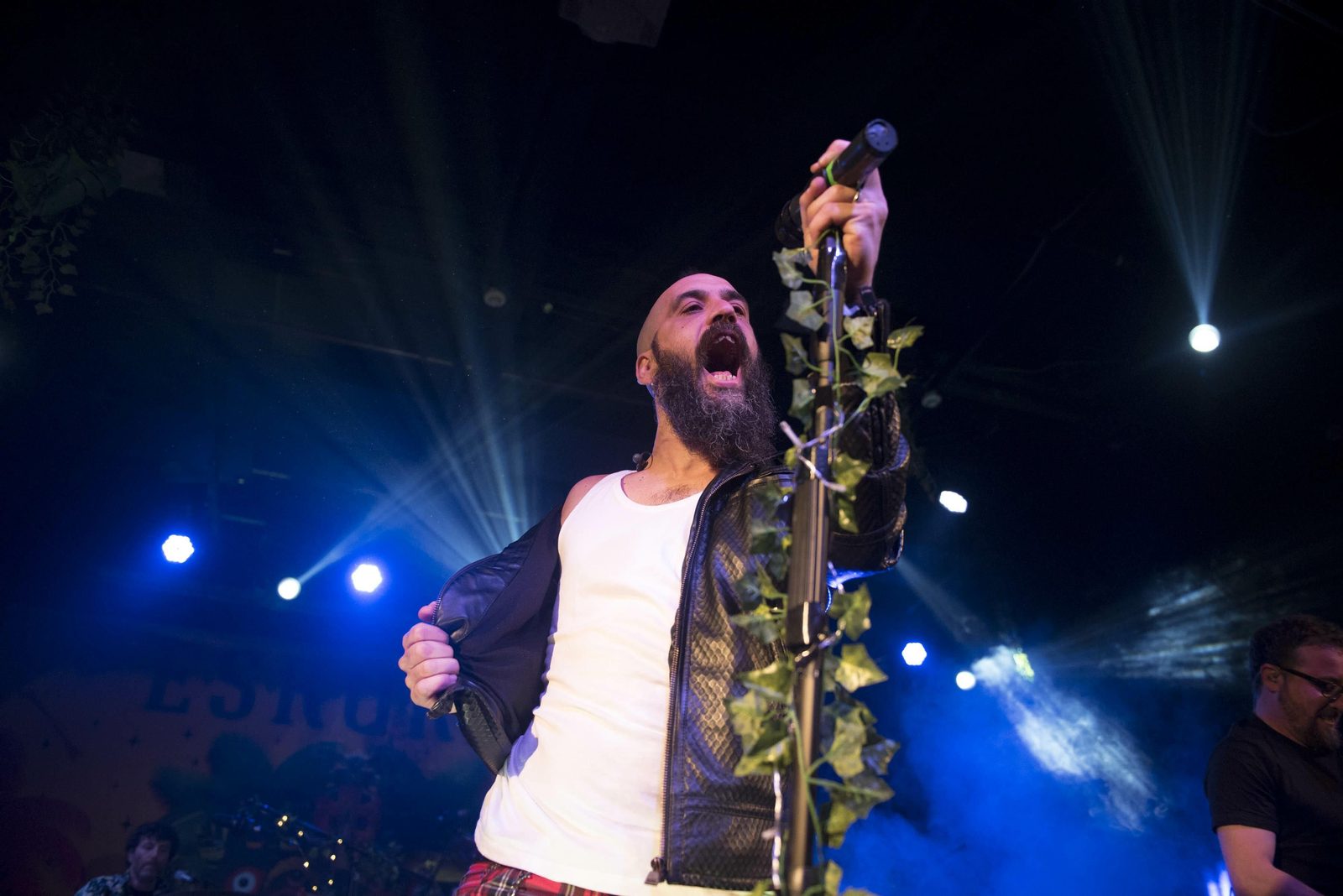 Eskorzo, en un concierto del año pasado.