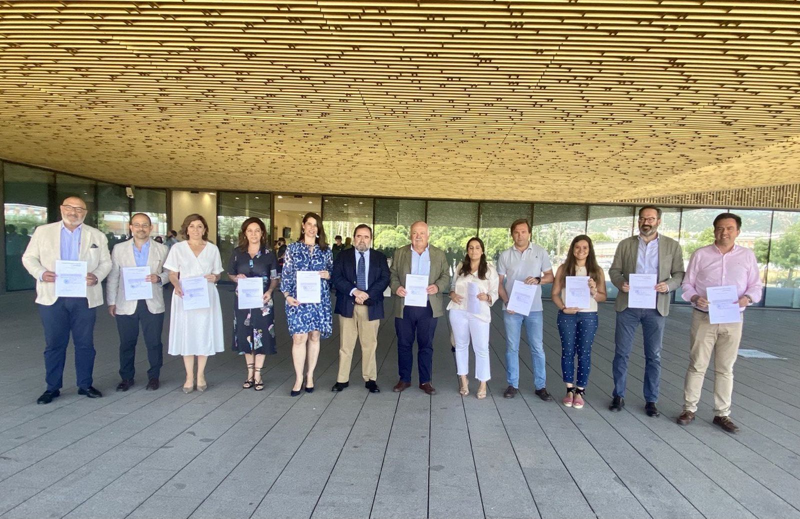 Los parlamentarios andaluces electos por Córdoba del PP, PSOE y Vox.